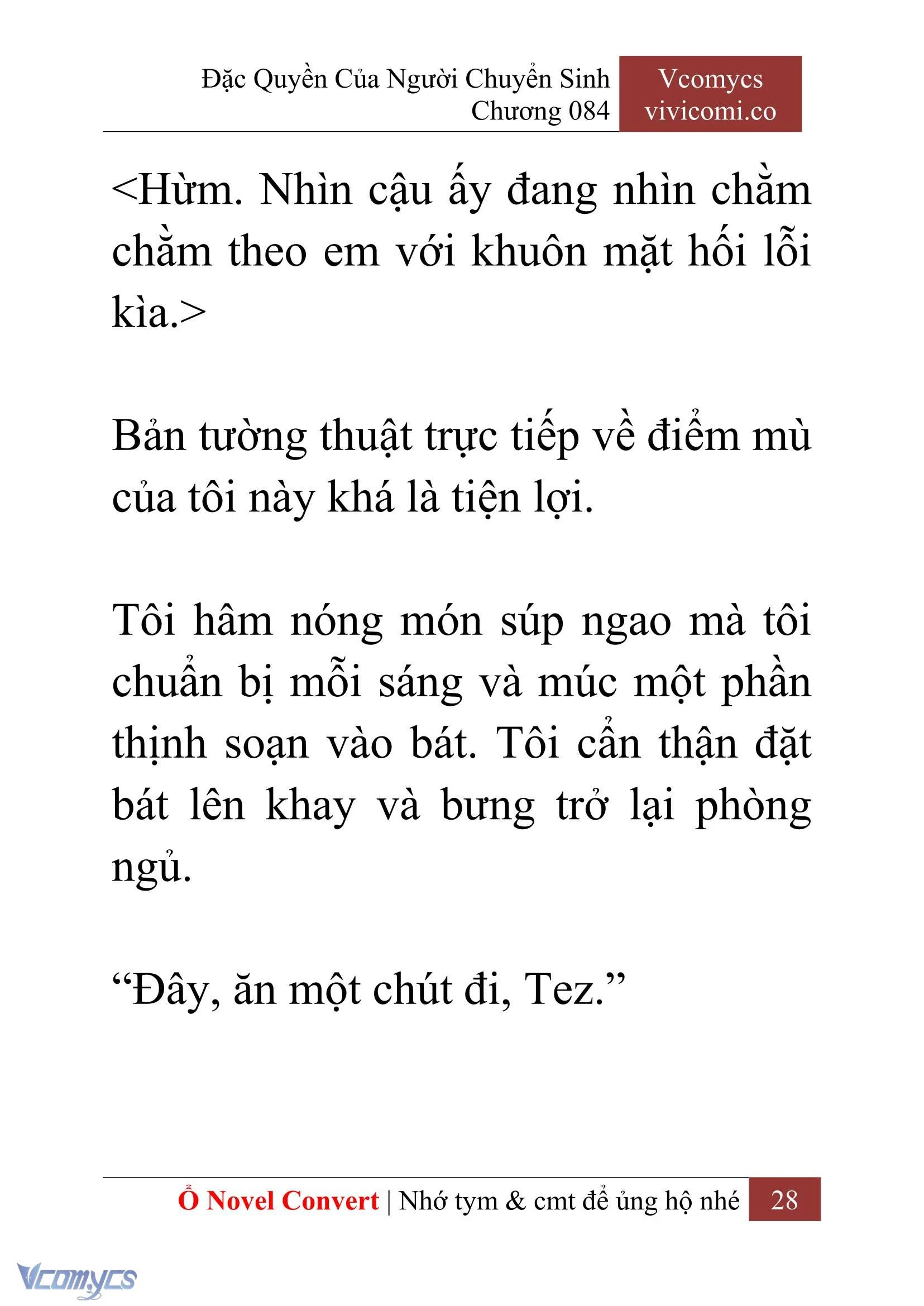 [Novel] Đặc Quyền Của Người Chuyển Sinh Chapter  84 - 30