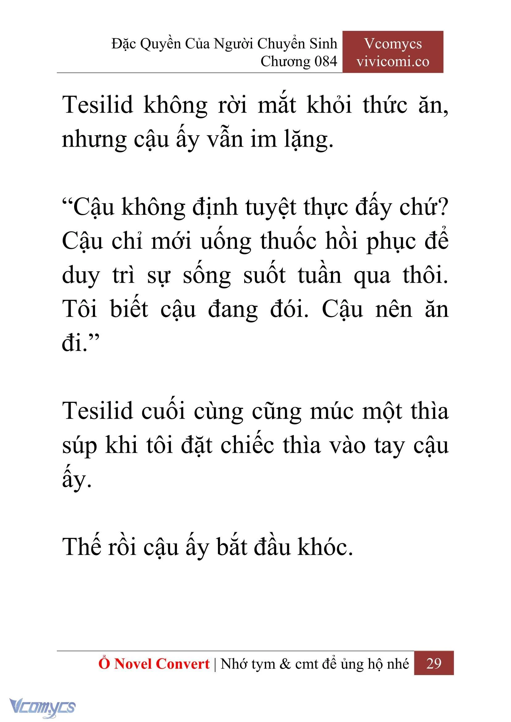 [Novel] Đặc Quyền Của Người Chuyển Sinh Chapter  84 - 31