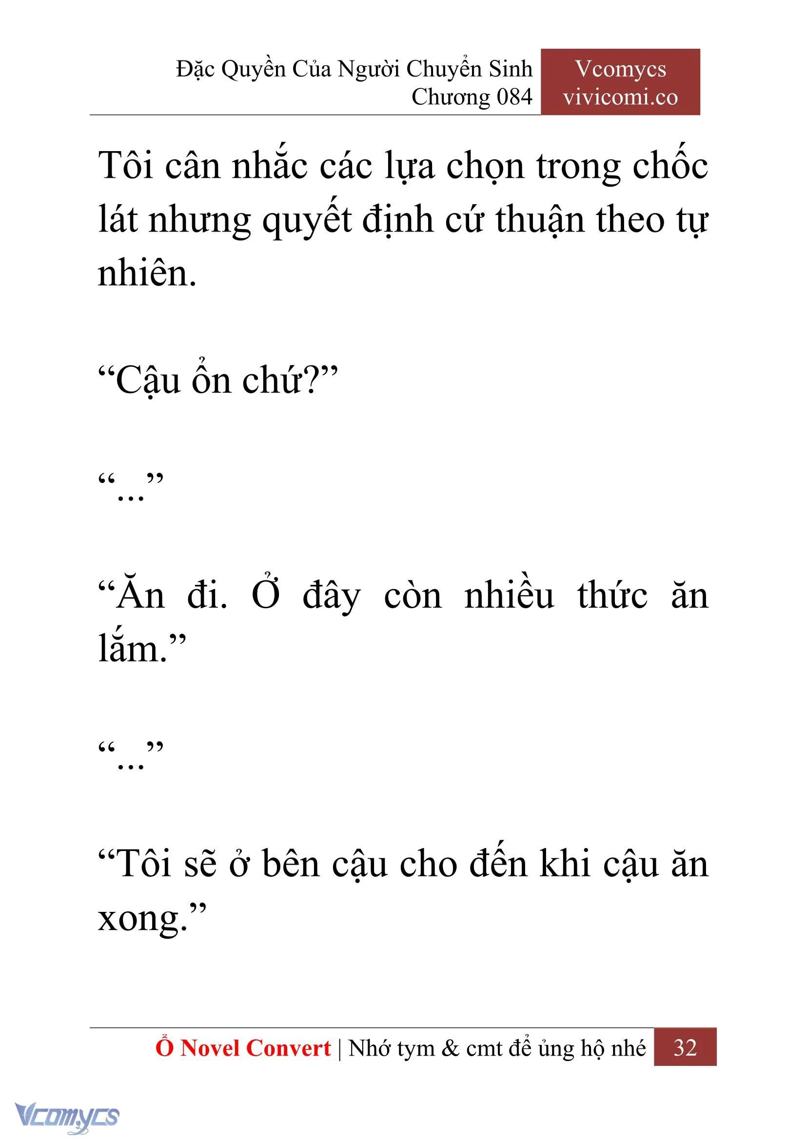 [Novel] Đặc Quyền Của Người Chuyển Sinh Chapter  84 - 34