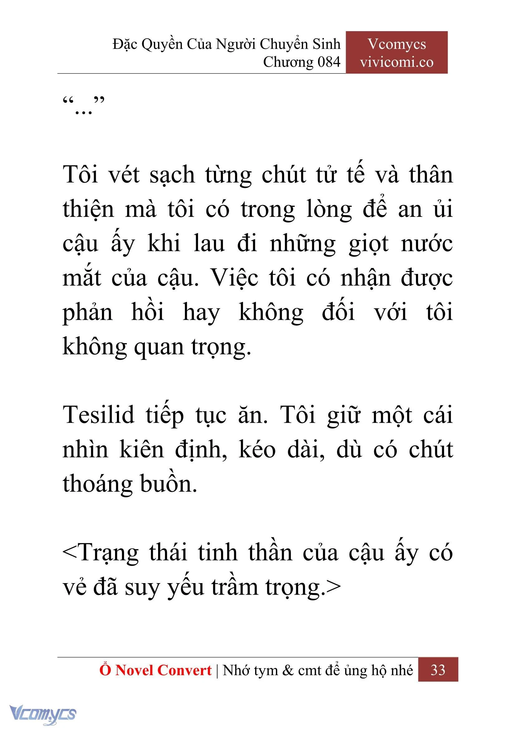 [Novel] Đặc Quyền Của Người Chuyển Sinh Chapter  84 - 35