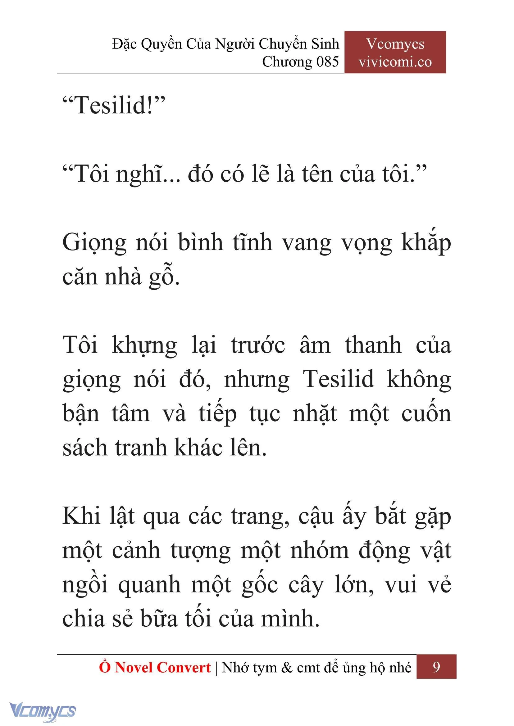 [Novel] Đặc Quyền Của Người Chuyển Sinh Chapter  85 - 11