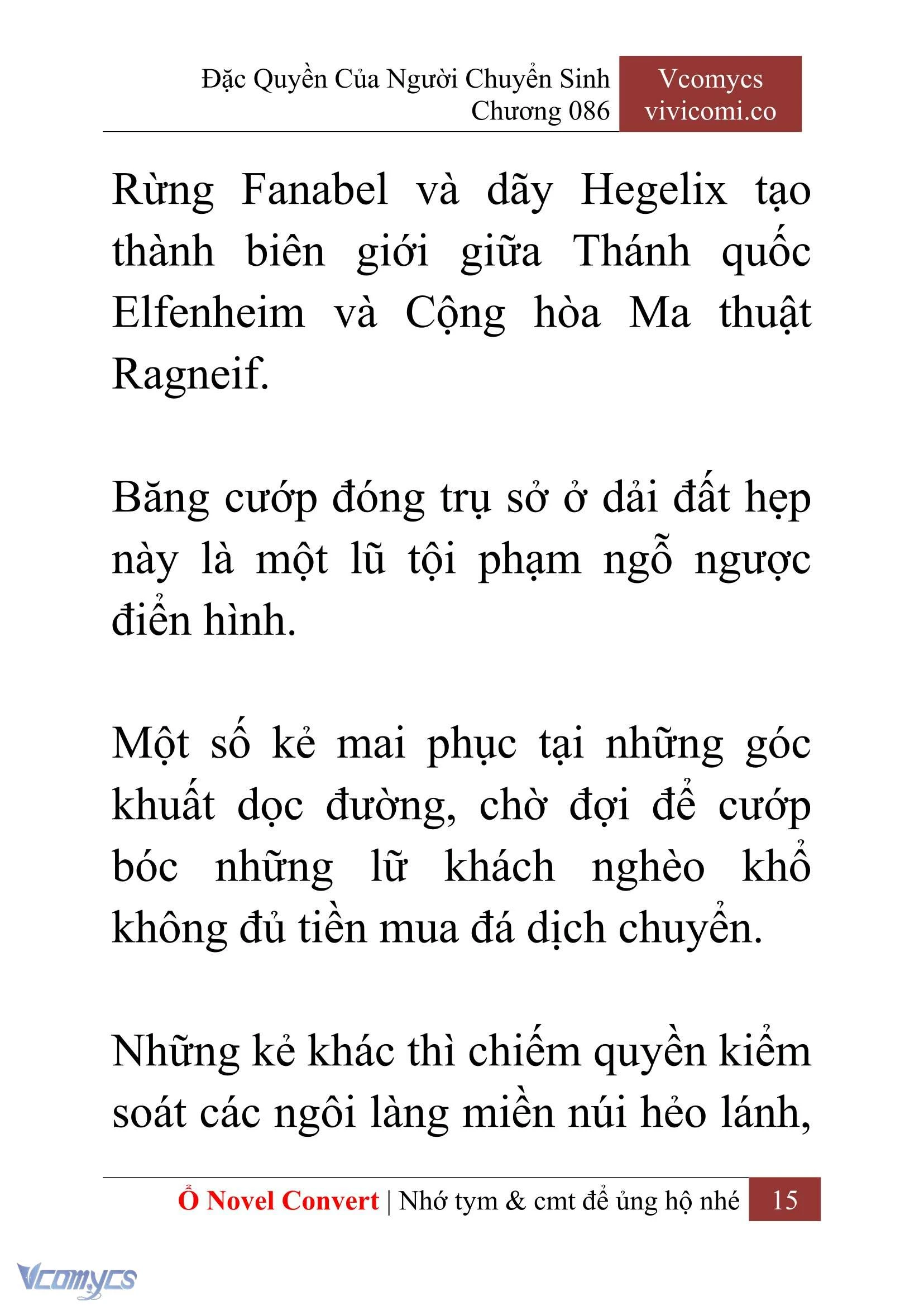 [Novel] Đặc Quyền Của Người Chuyển Sinh Chapter  86 - 17