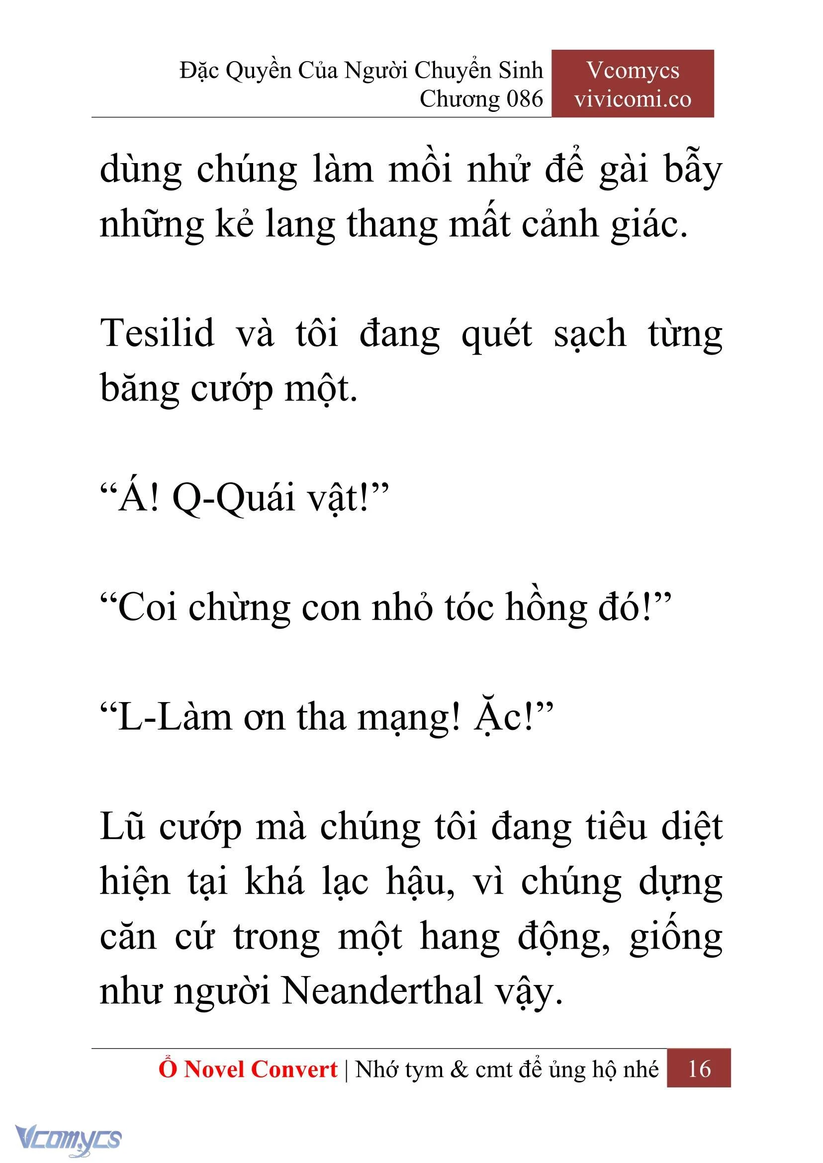 [Novel] Đặc Quyền Của Người Chuyển Sinh Chapter  86 - 18