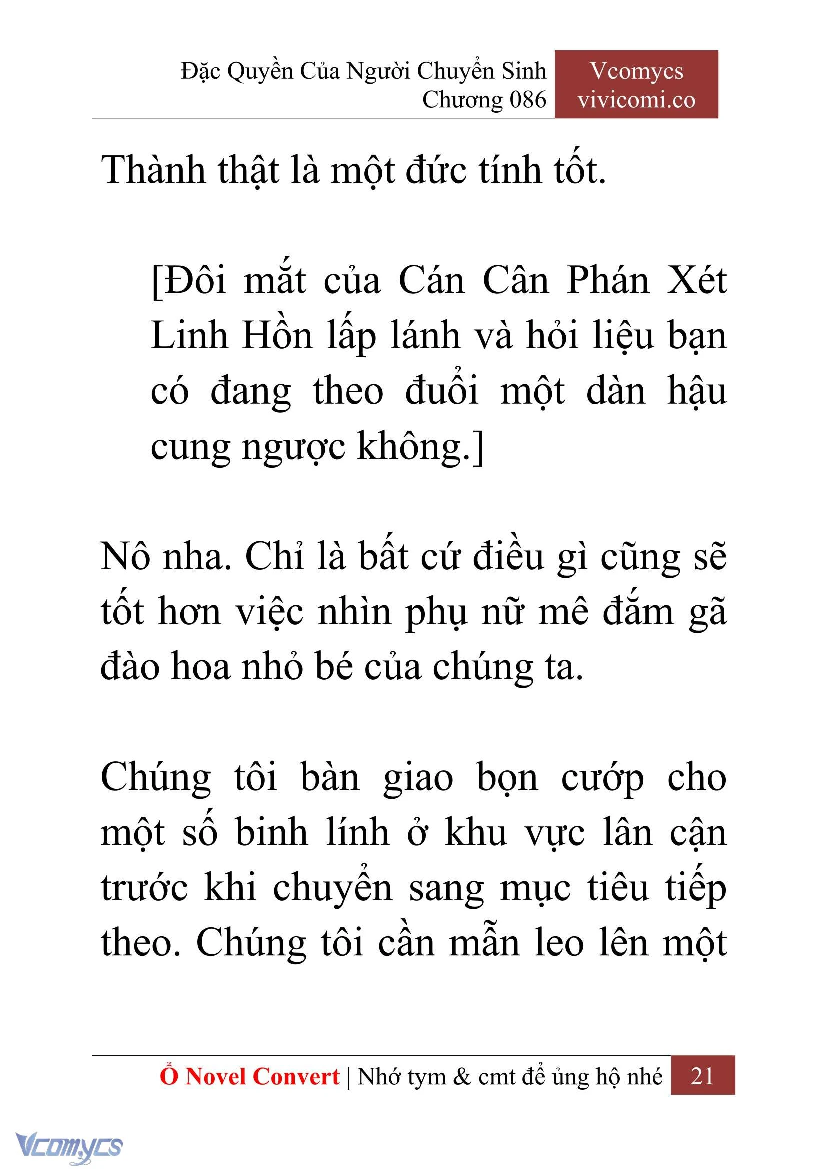 [Novel] Đặc Quyền Của Người Chuyển Sinh Chapter  86 - 23