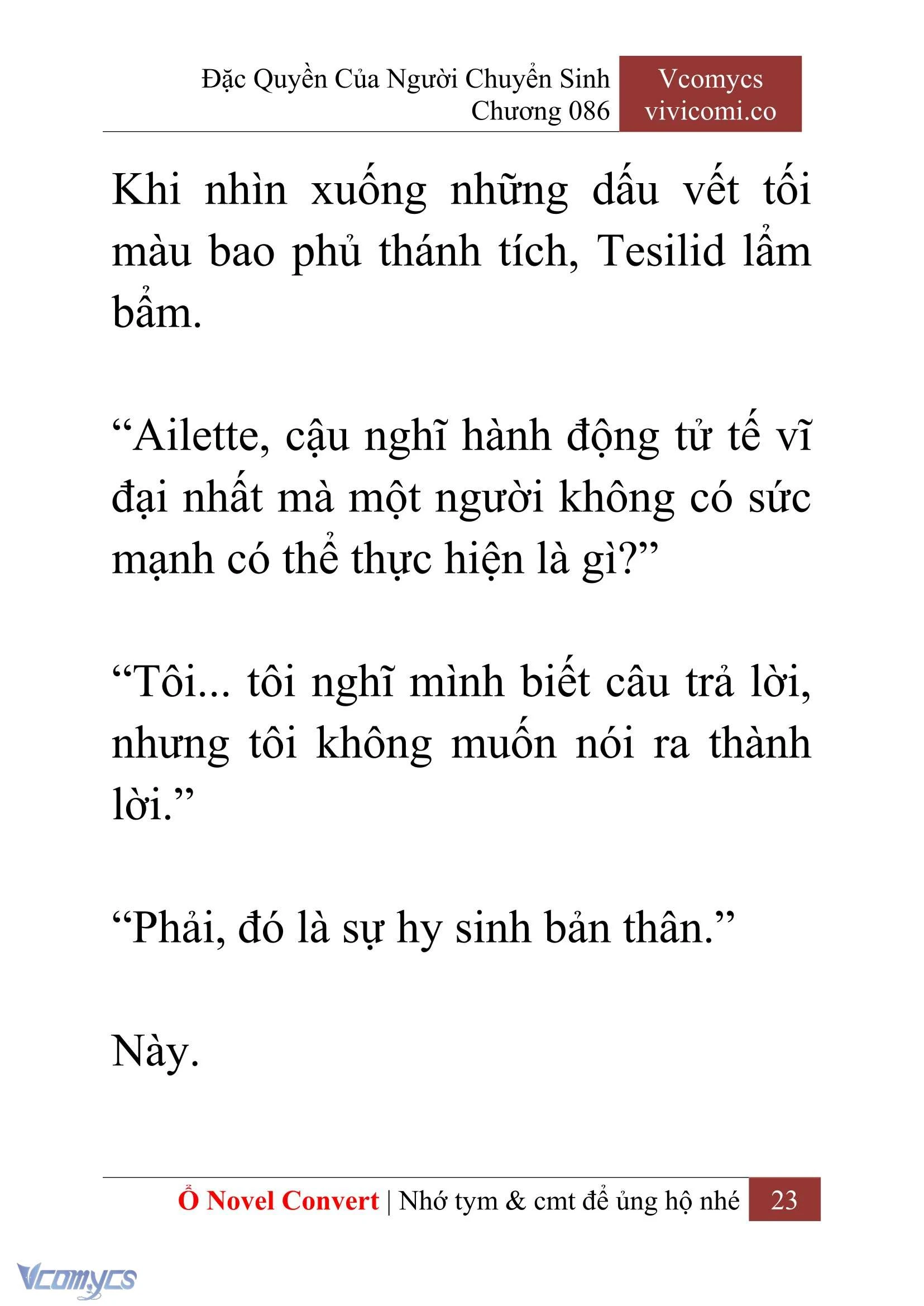 [Novel] Đặc Quyền Của Người Chuyển Sinh Chapter  86 - 25