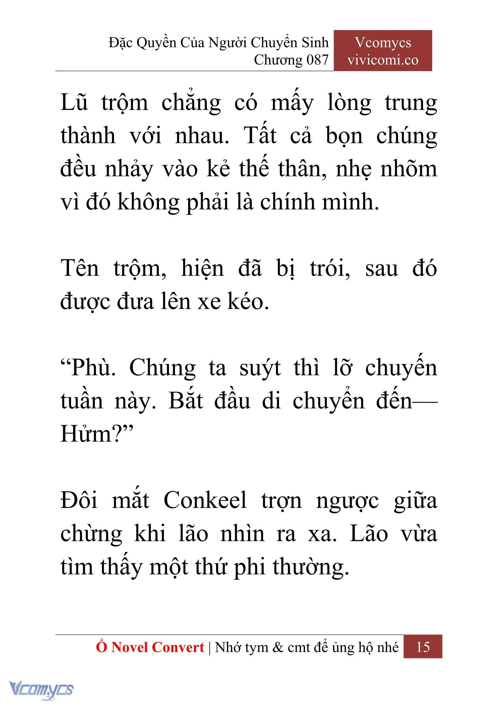 [Novel] Đặc Quyền Của Người Chuyển Sinh Chapter  87 - 17