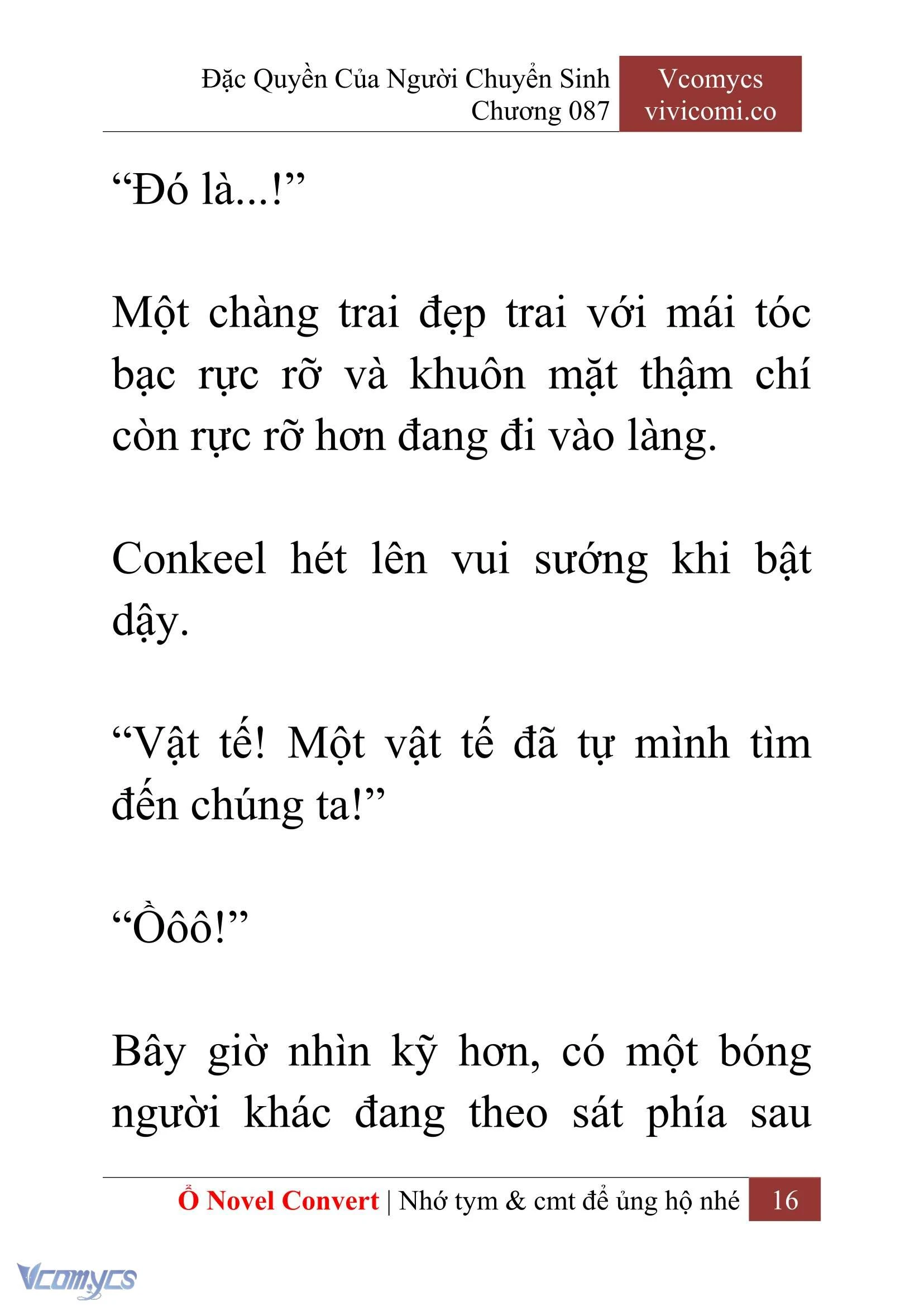 [Novel] Đặc Quyền Của Người Chuyển Sinh Chapter  87 - 18