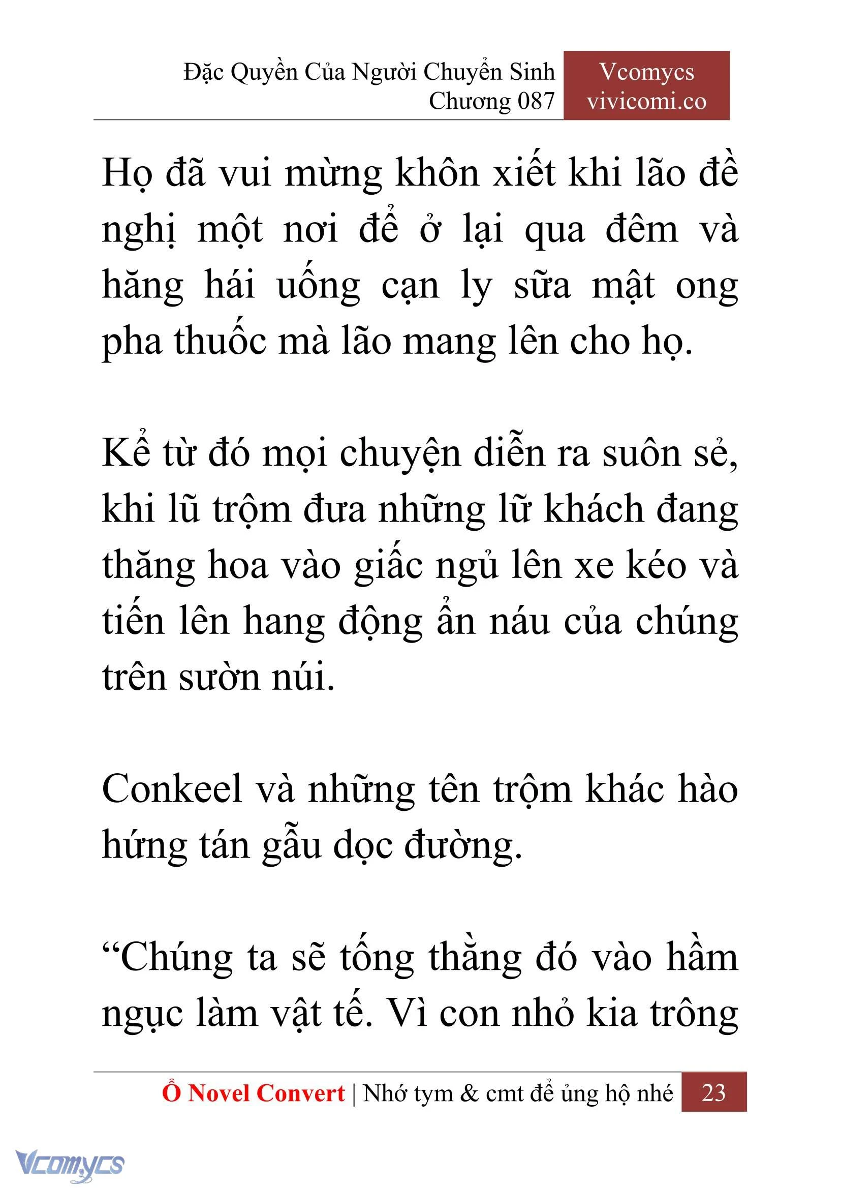 [Novel] Đặc Quyền Của Người Chuyển Sinh Chapter  87 - 25