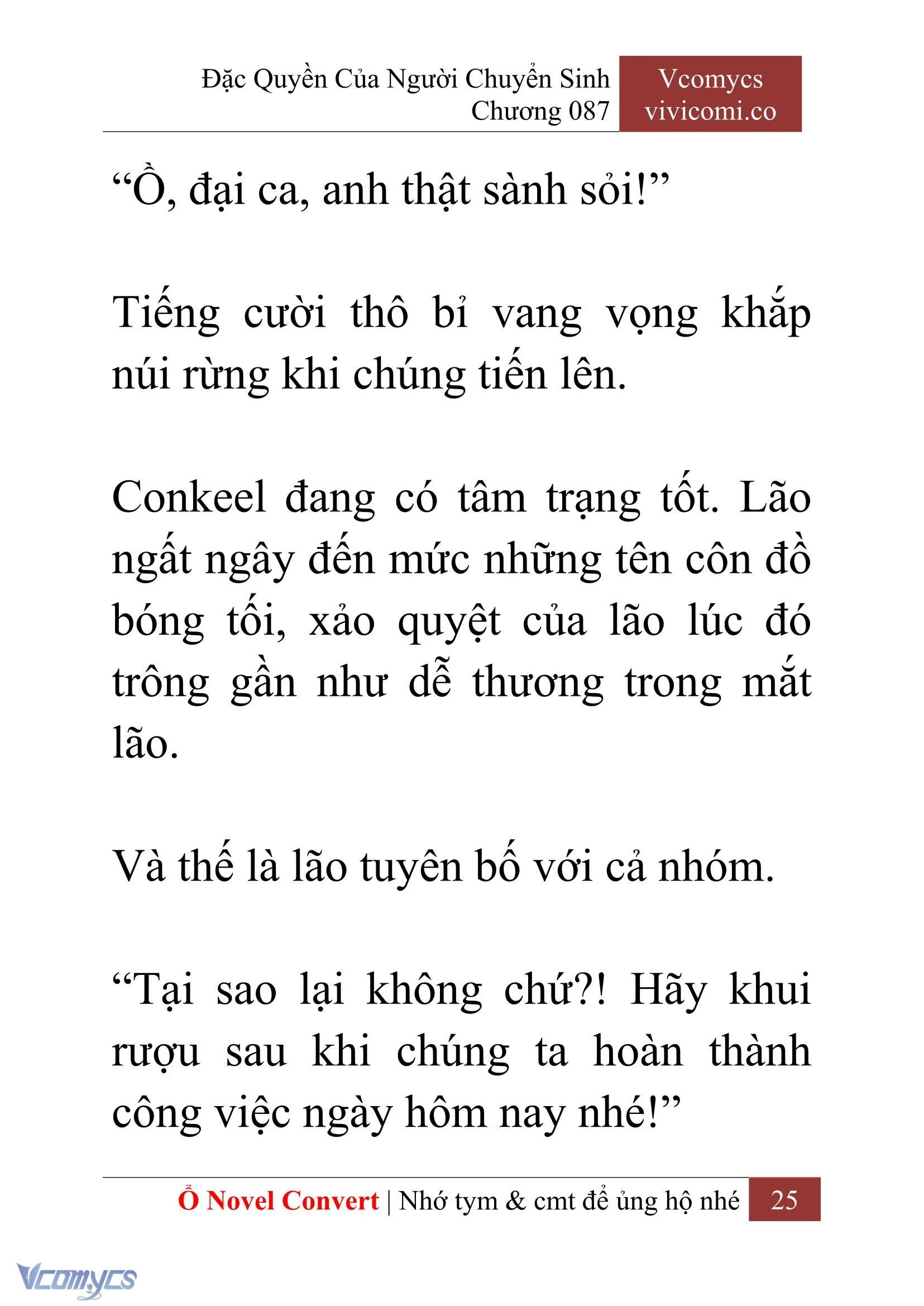 [Novel] Đặc Quyền Của Người Chuyển Sinh Chapter  87 - 27