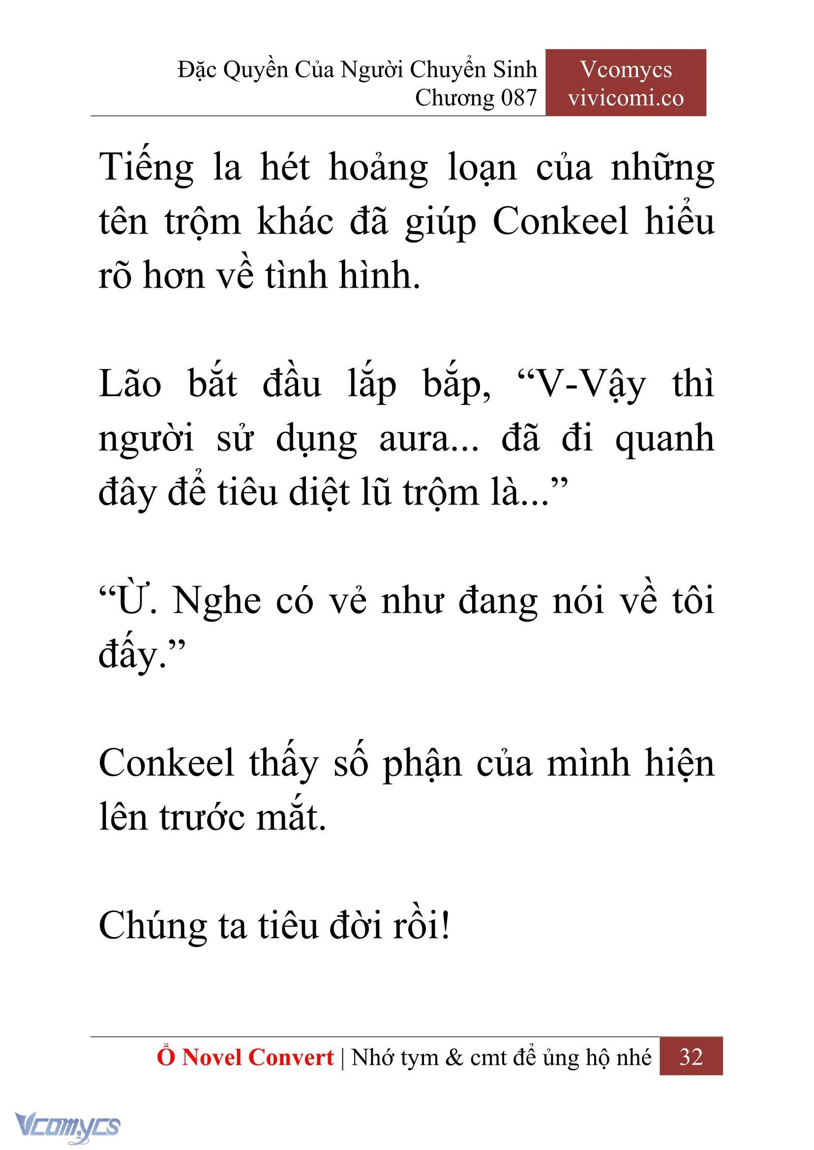 [Novel] Đặc Quyền Của Người Chuyển Sinh Chapter  87 - 34