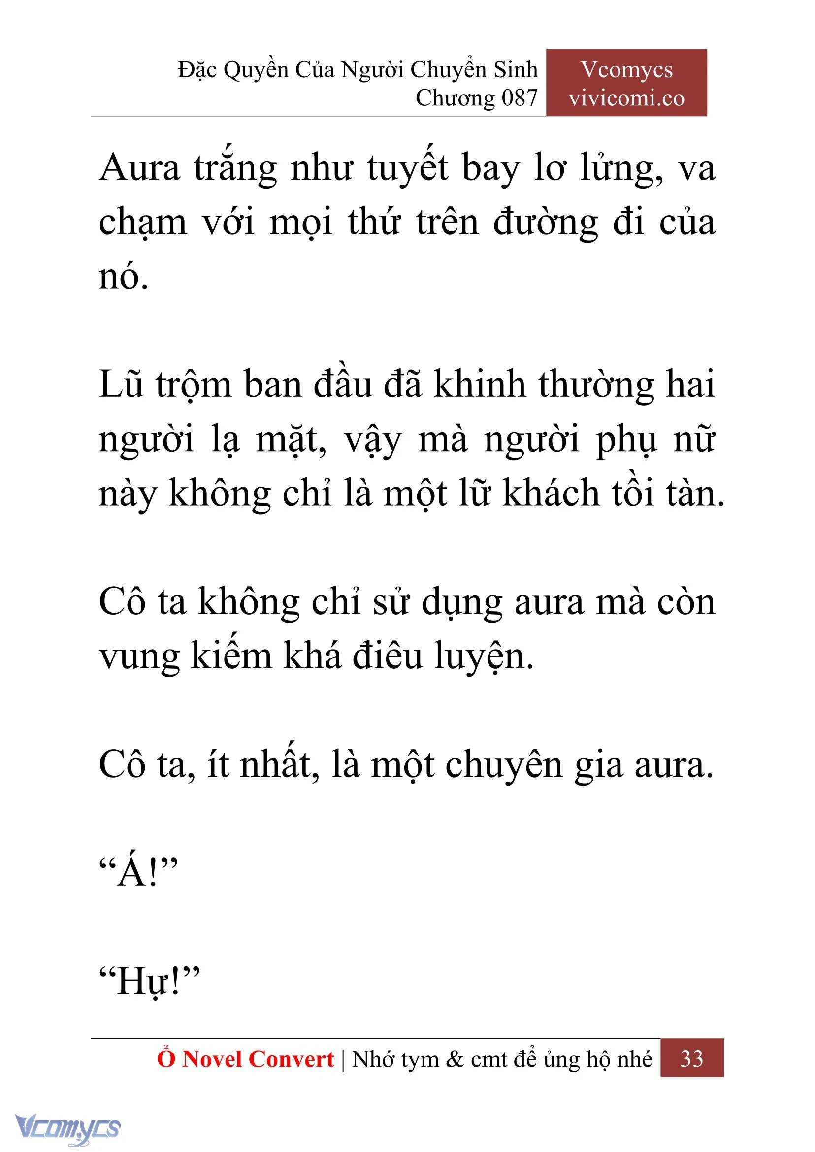 [Novel] Đặc Quyền Của Người Chuyển Sinh Chapter  87 - 35