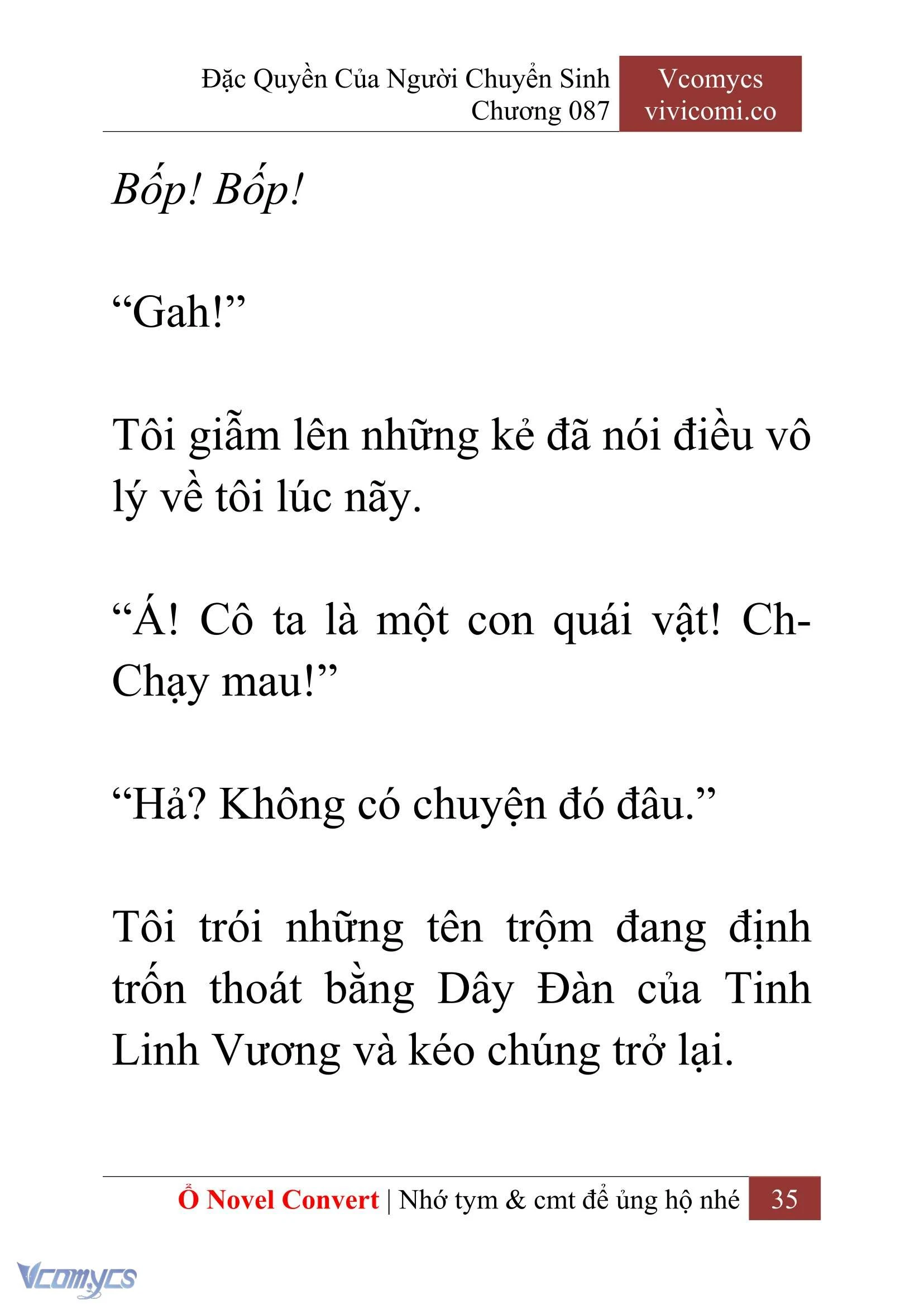 [Novel] Đặc Quyền Của Người Chuyển Sinh Chapter  87 - 37