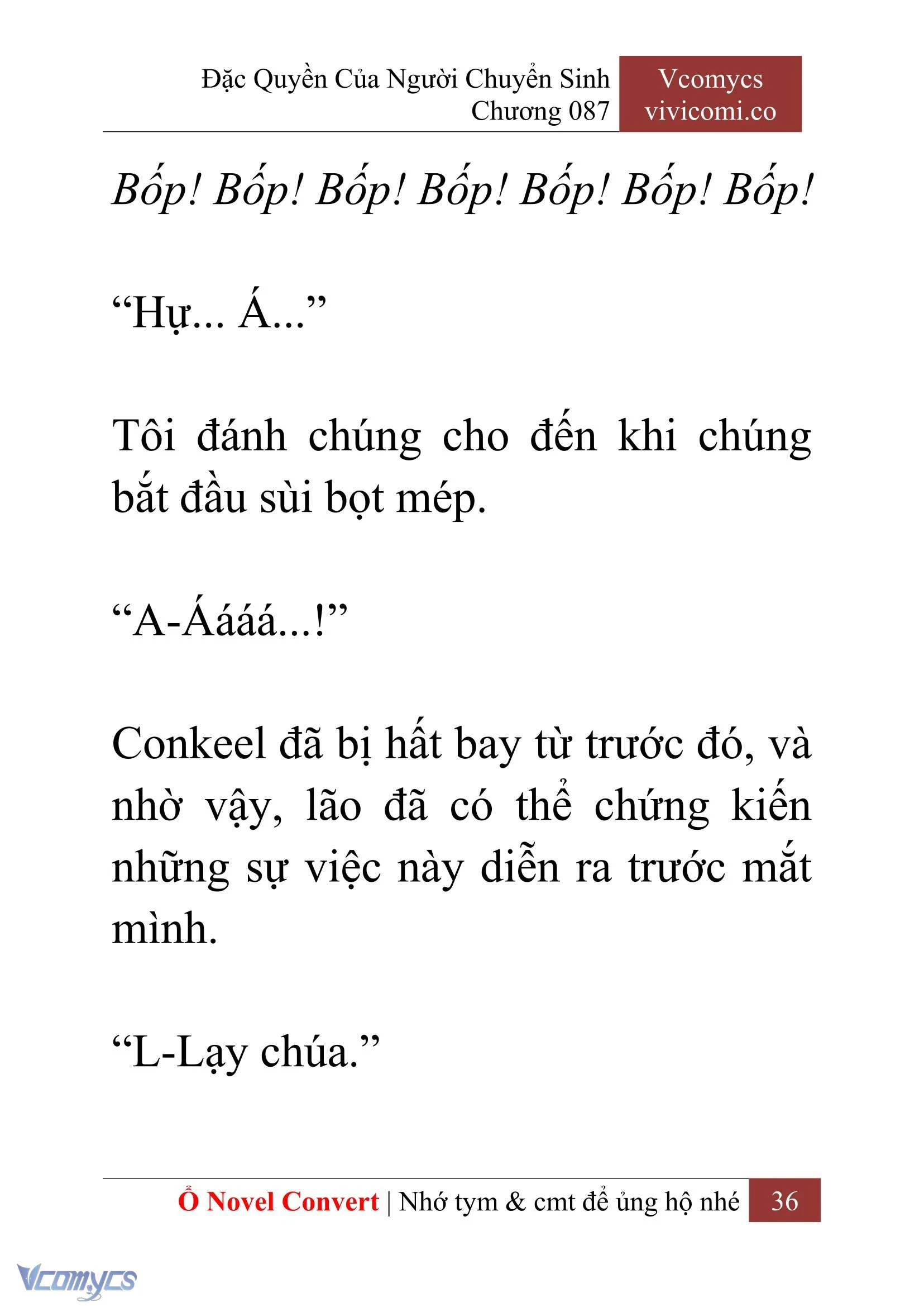 [Novel] Đặc Quyền Của Người Chuyển Sinh Chapter  87 - 38