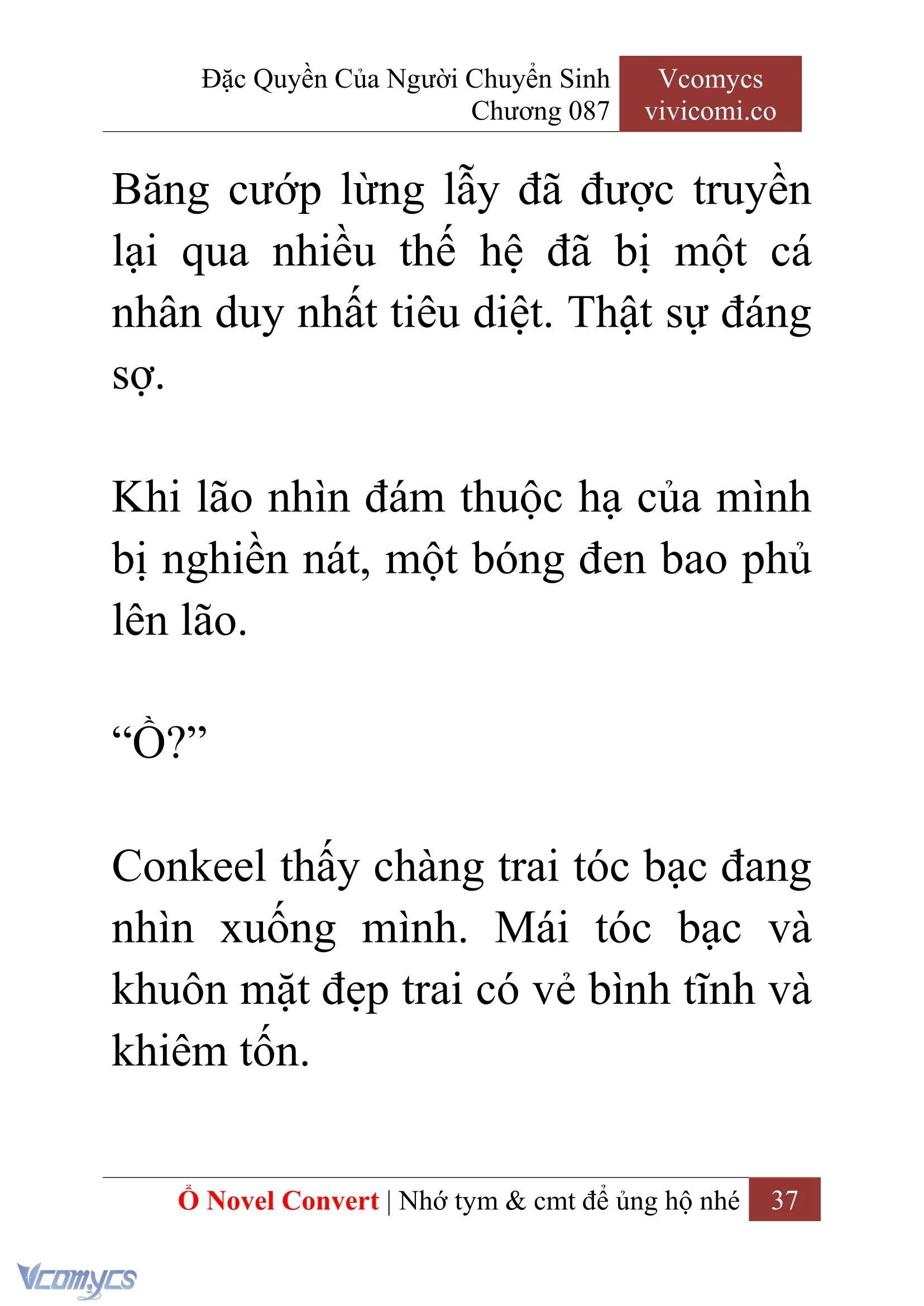 [Novel] Đặc Quyền Của Người Chuyển Sinh Chapter  87 - 39
