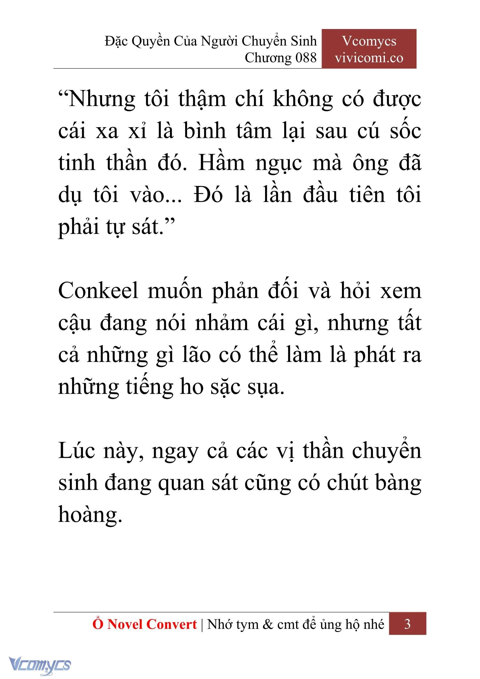 [Novel] Đặc Quyền Của Người Chuyển Sinh Chapter  88 - 5
