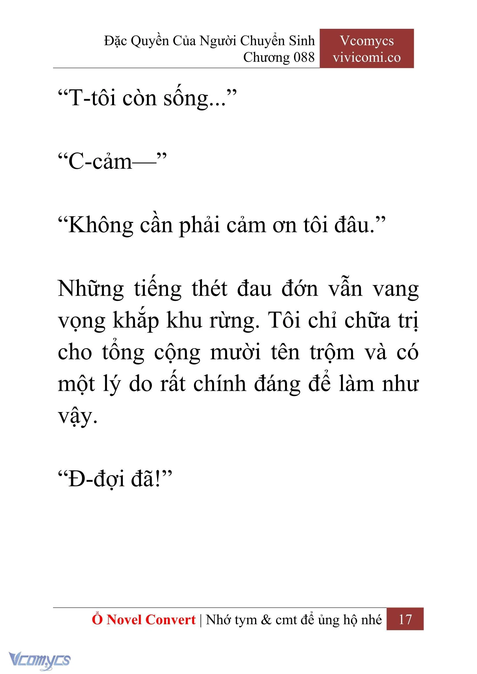 [Novel] Đặc Quyền Của Người Chuyển Sinh Chapter  88 - 19
