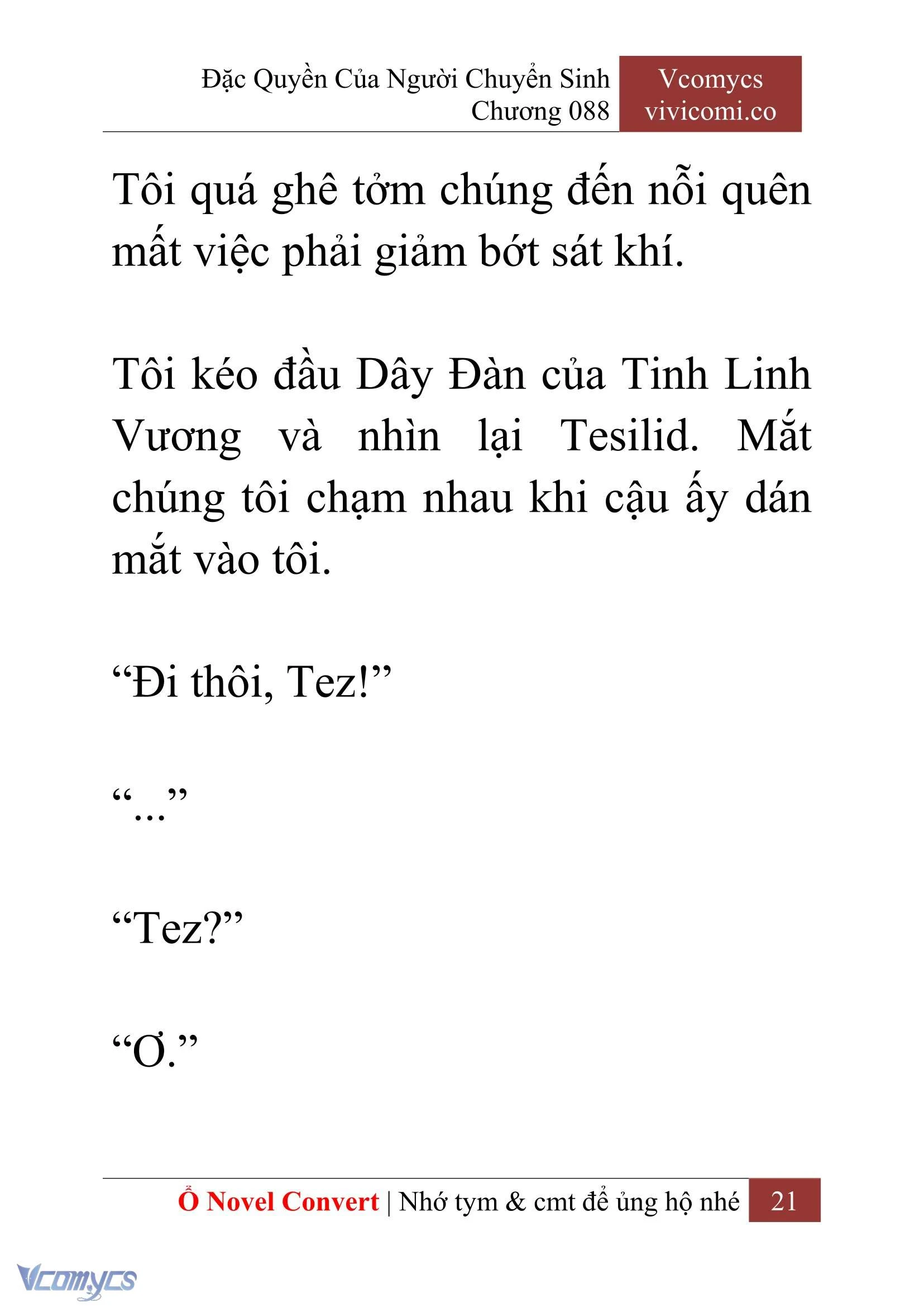 [Novel] Đặc Quyền Của Người Chuyển Sinh Chapter  88 - 23