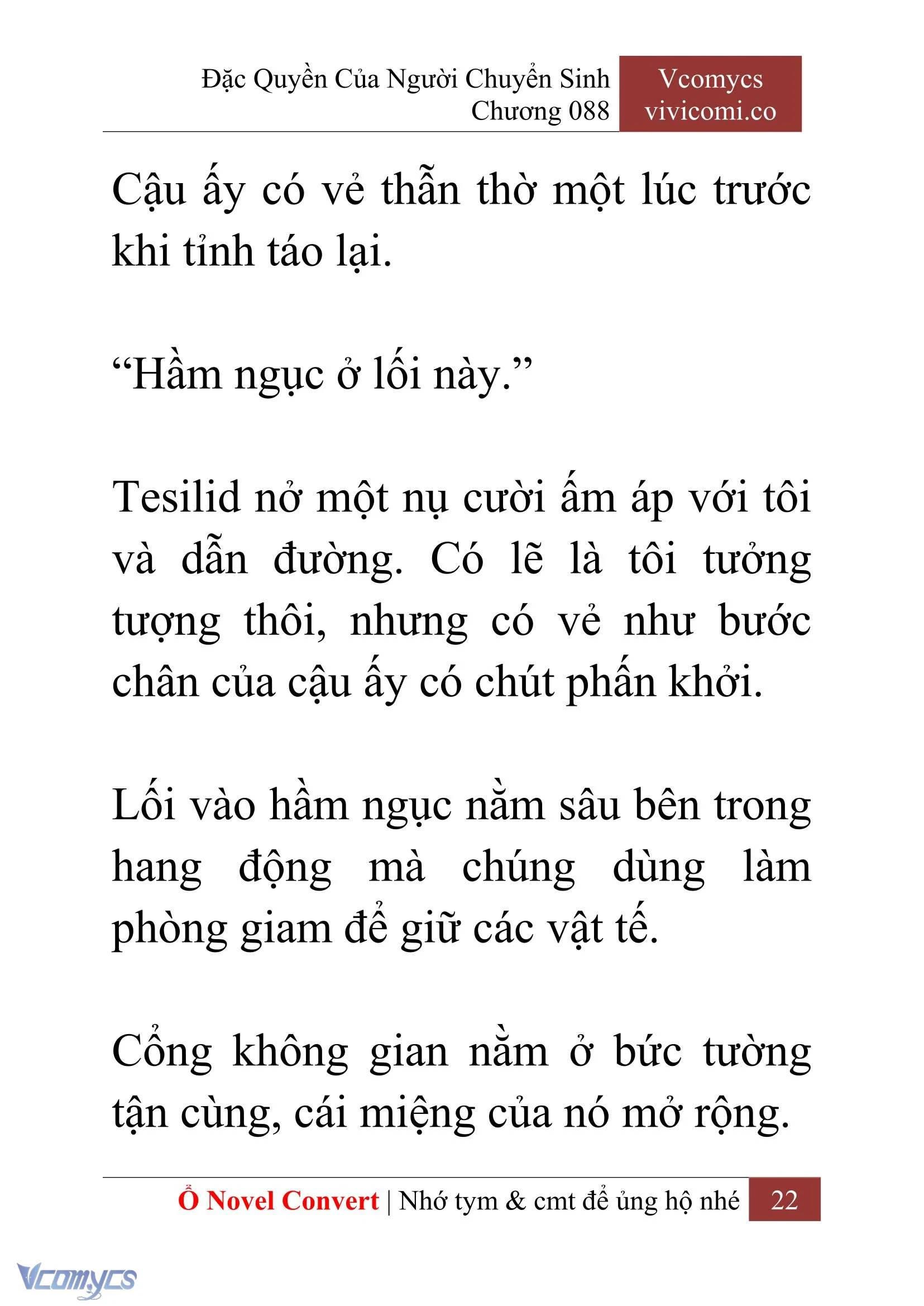 [Novel] Đặc Quyền Của Người Chuyển Sinh Chapter  88 - 24