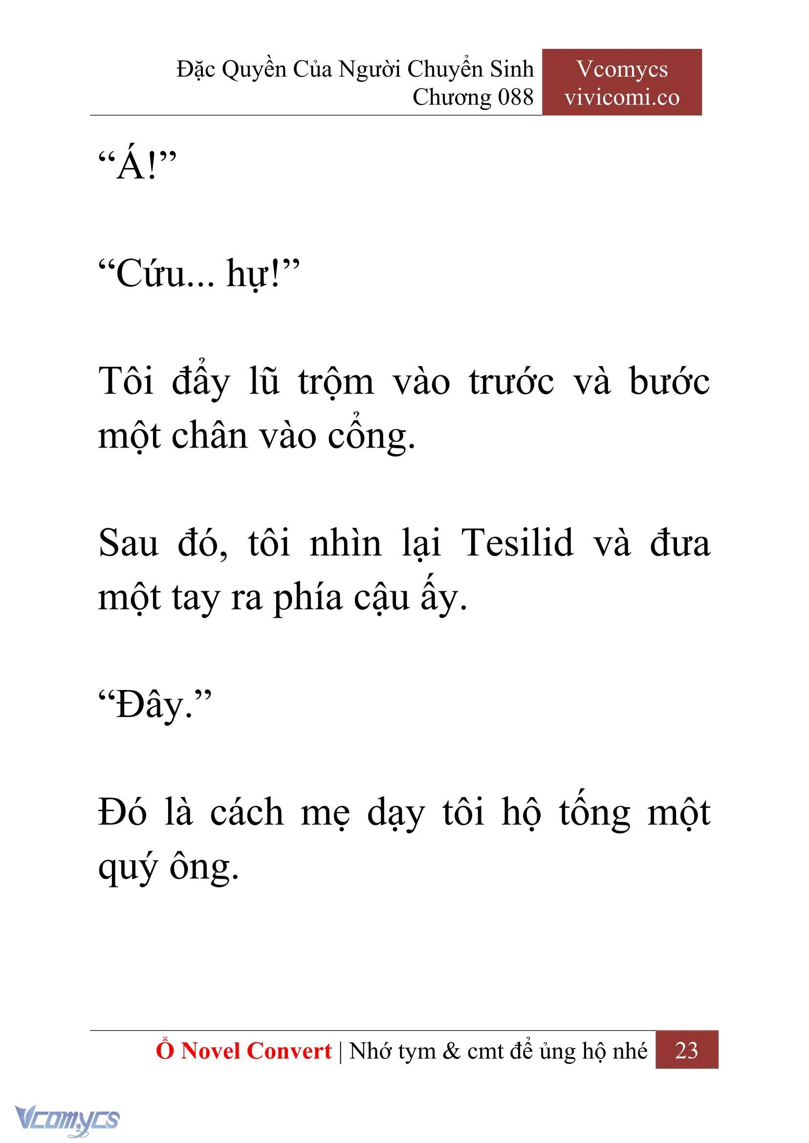 [Novel] Đặc Quyền Của Người Chuyển Sinh Chapter  88 - 25