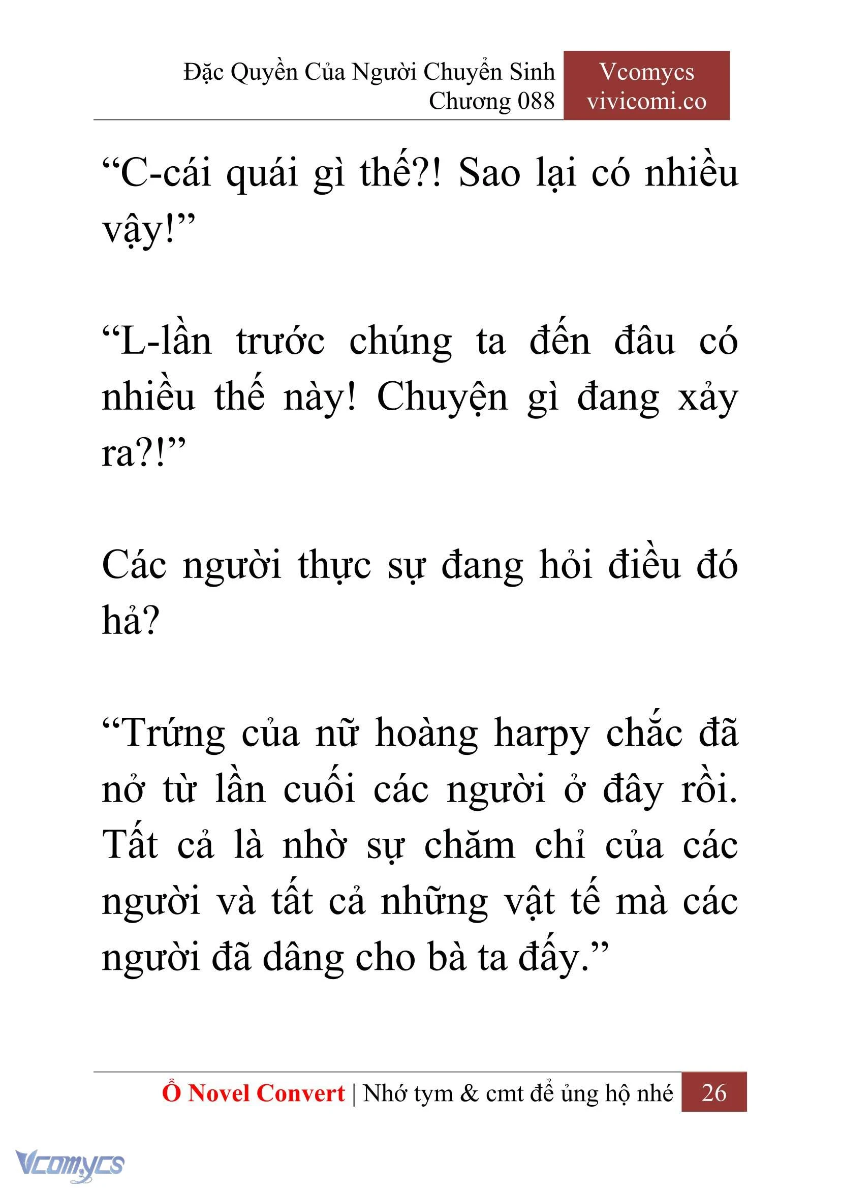 [Novel] Đặc Quyền Của Người Chuyển Sinh Chapter  88 - 28