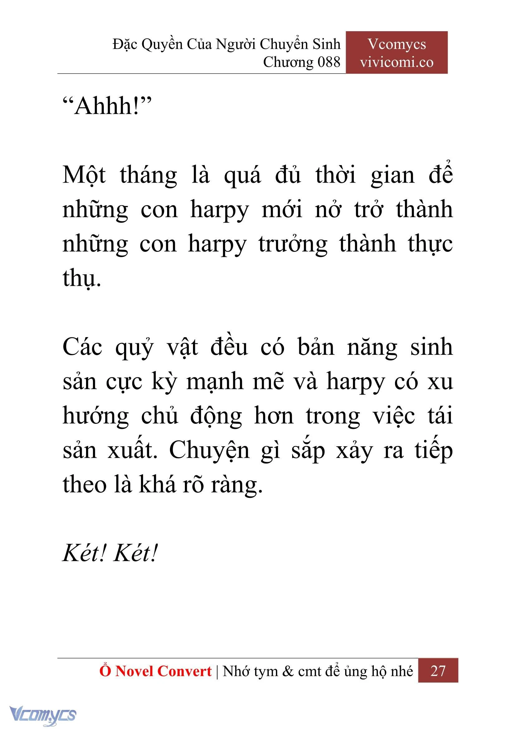[Novel] Đặc Quyền Của Người Chuyển Sinh Chapter  88 - 29