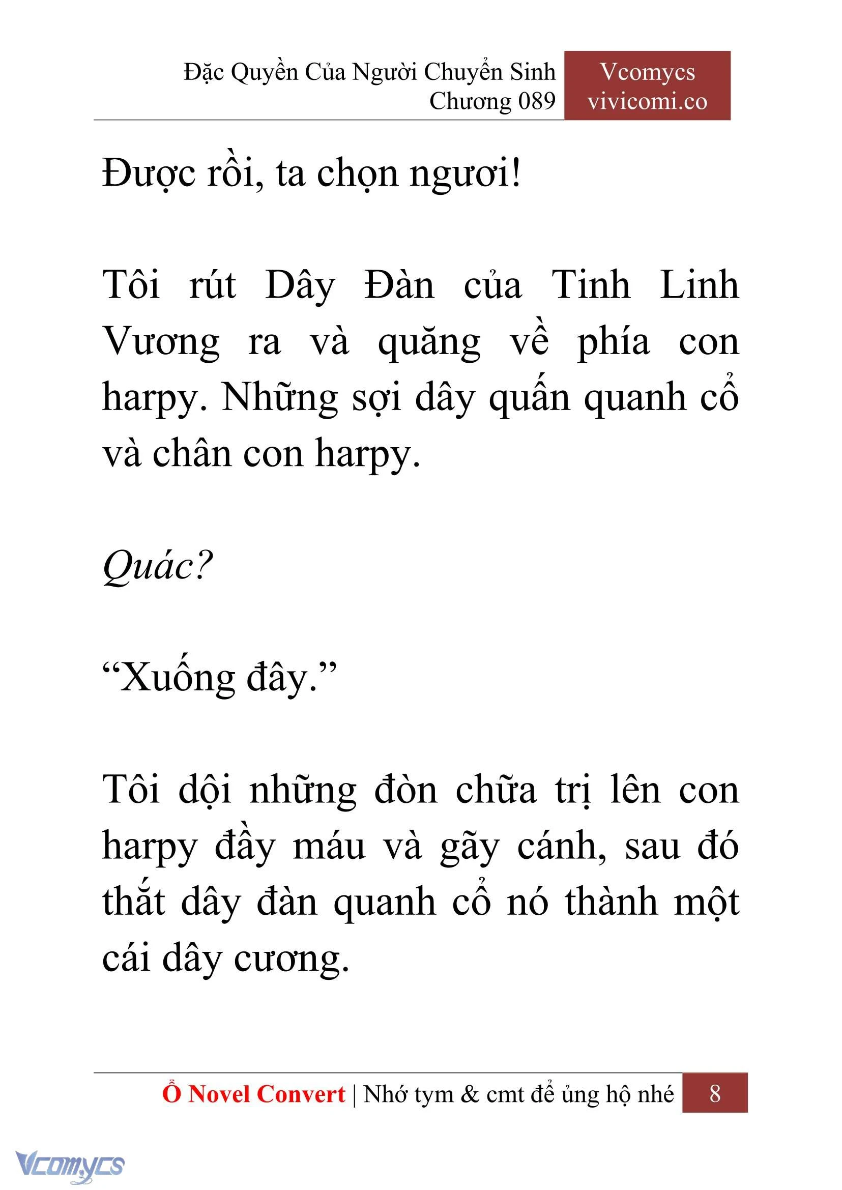 [Novel] Đặc Quyền Của Người Chuyển Sinh Chapter  89 - 10