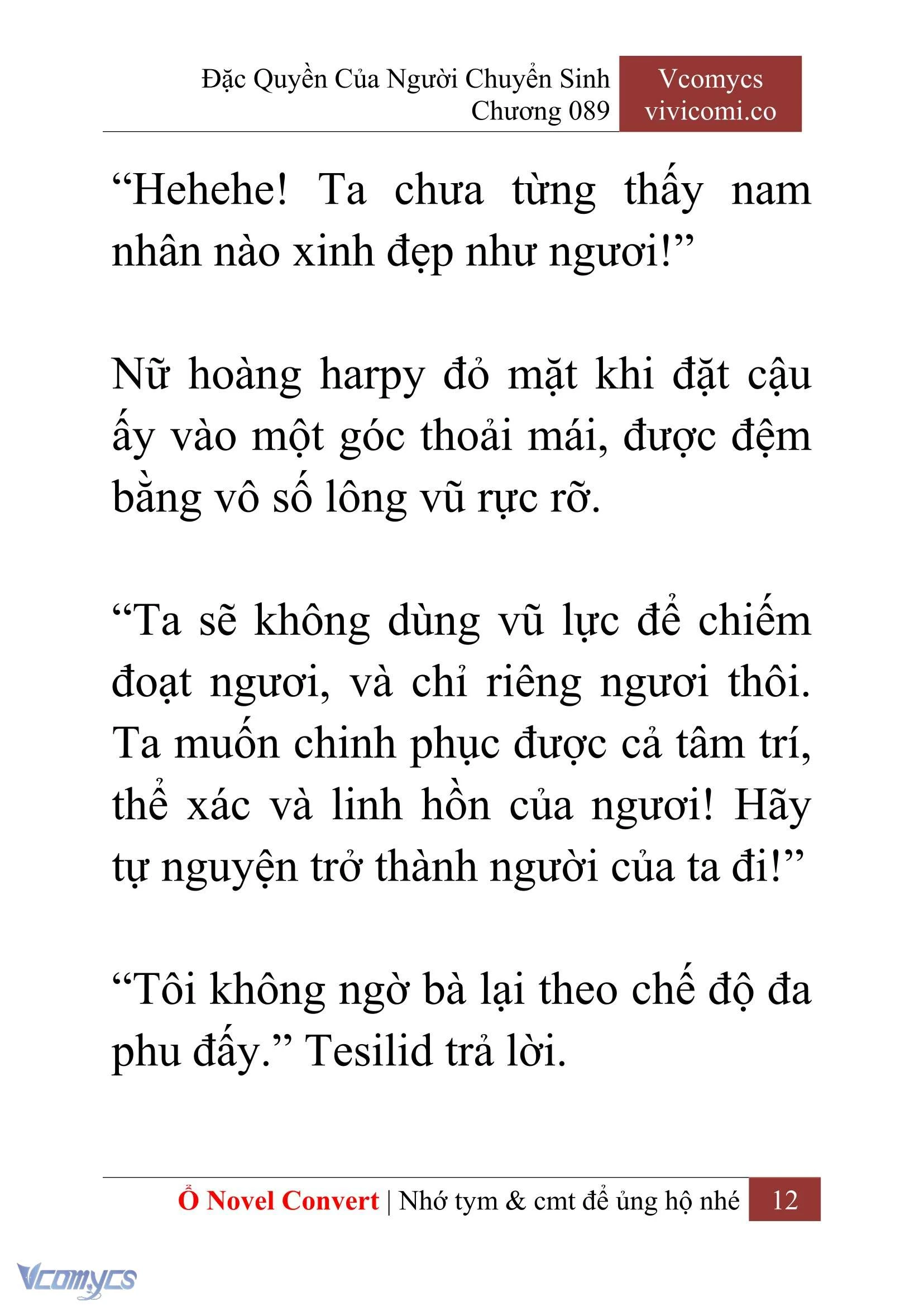 [Novel] Đặc Quyền Của Người Chuyển Sinh Chapter  89 - 14