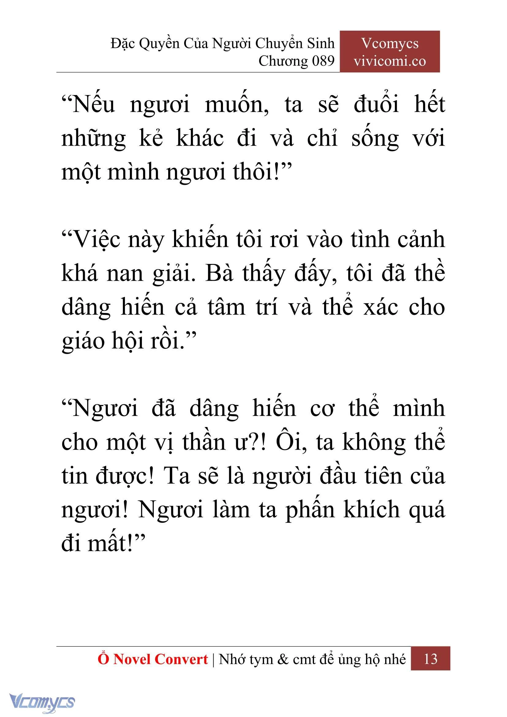 [Novel] Đặc Quyền Của Người Chuyển Sinh Chapter  89 - 15