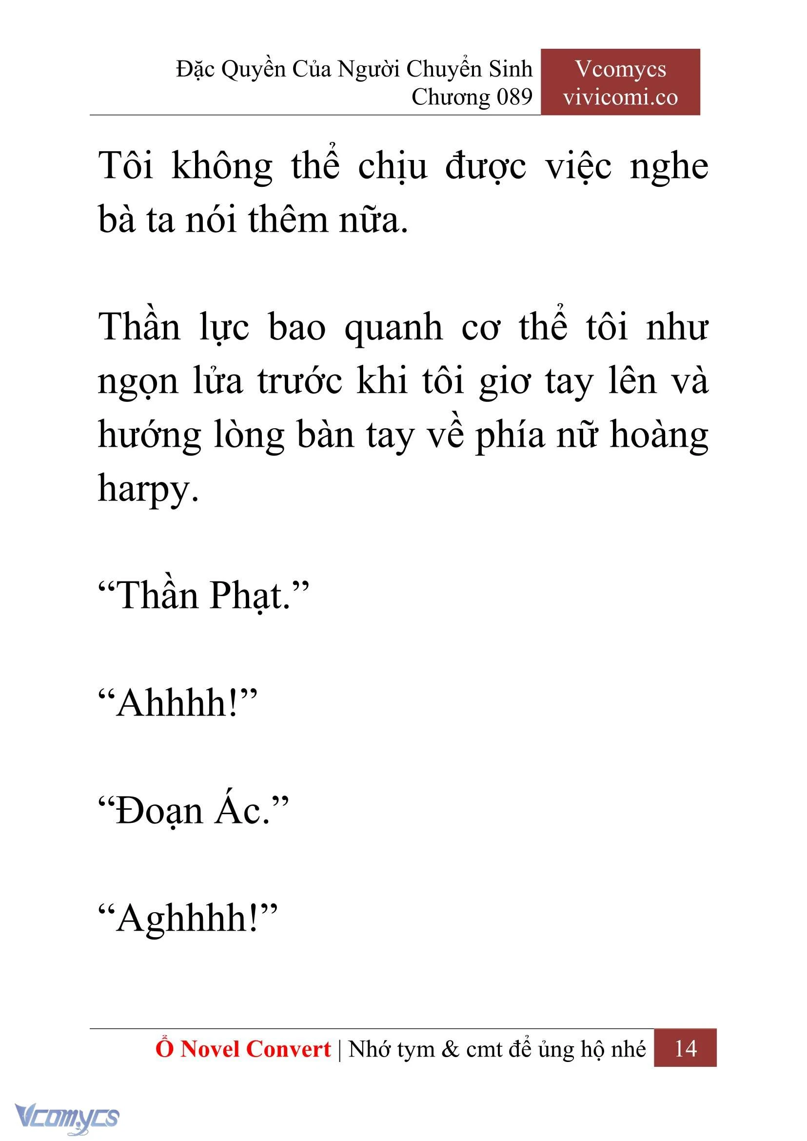 [Novel] Đặc Quyền Của Người Chuyển Sinh Chapter  89 - 16