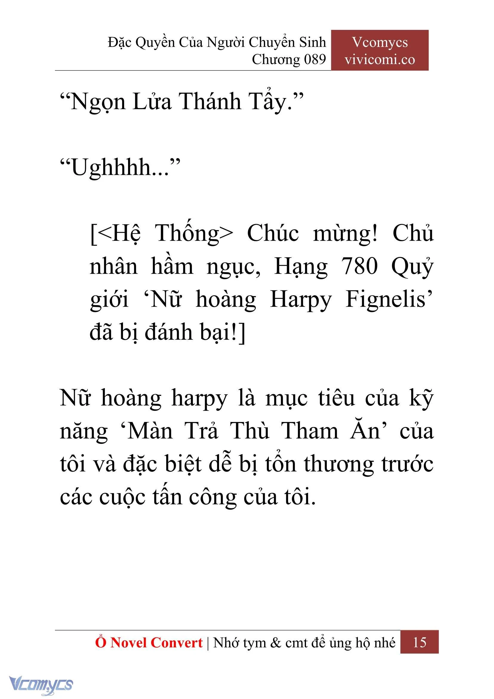 [Novel] Đặc Quyền Của Người Chuyển Sinh Chapter  89 - 17