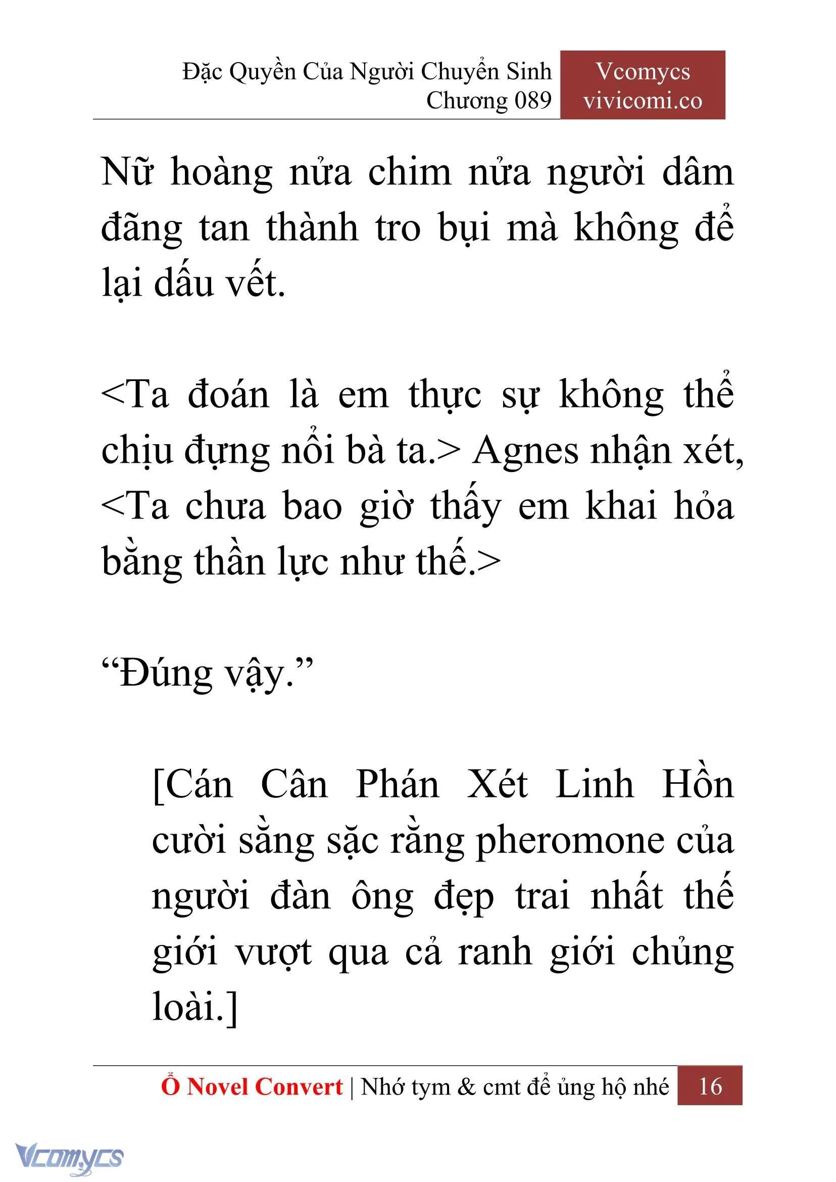 [Novel] Đặc Quyền Của Người Chuyển Sinh Chapter  89 - 18