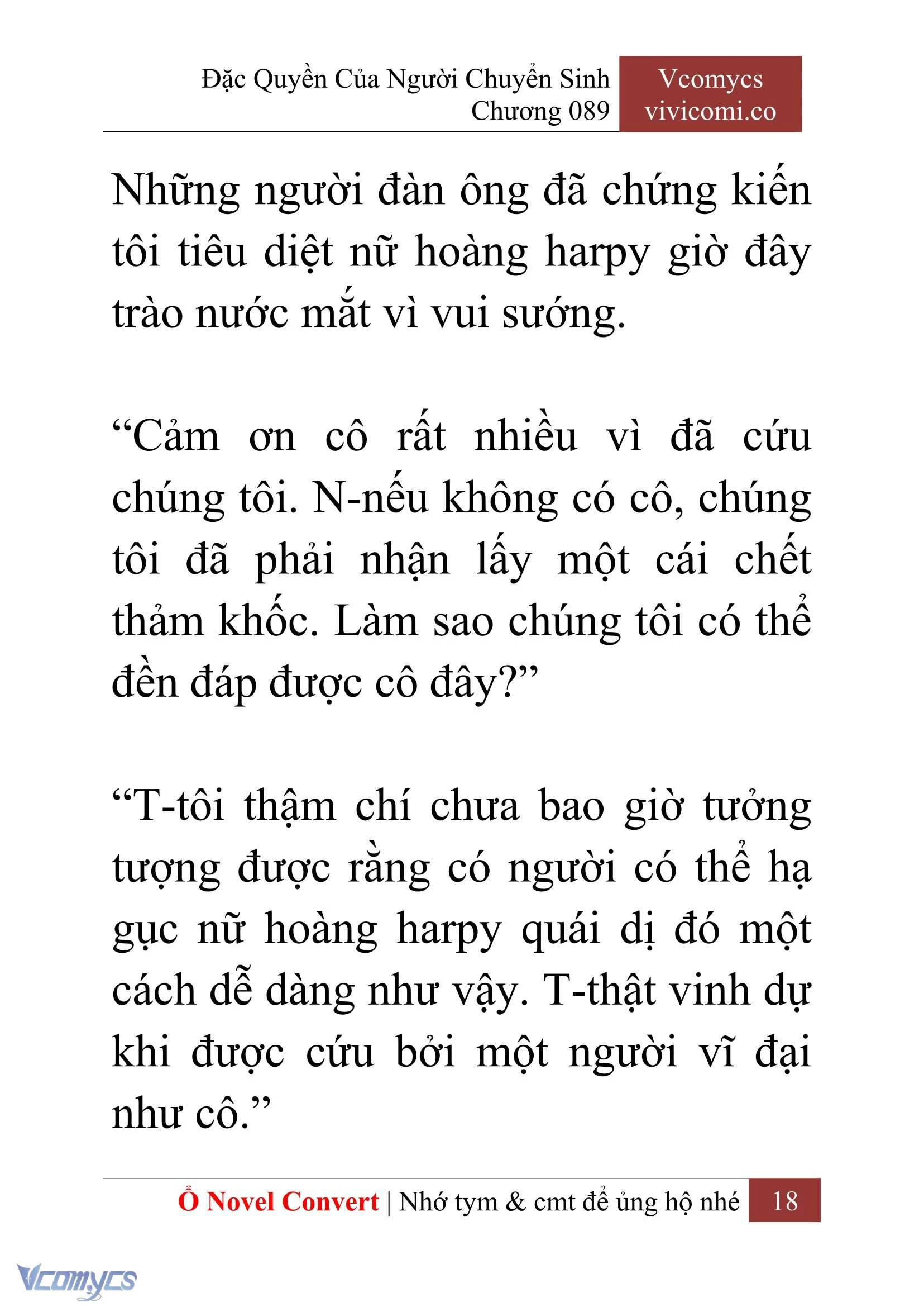 [Novel] Đặc Quyền Của Người Chuyển Sinh Chapter  89 - 20