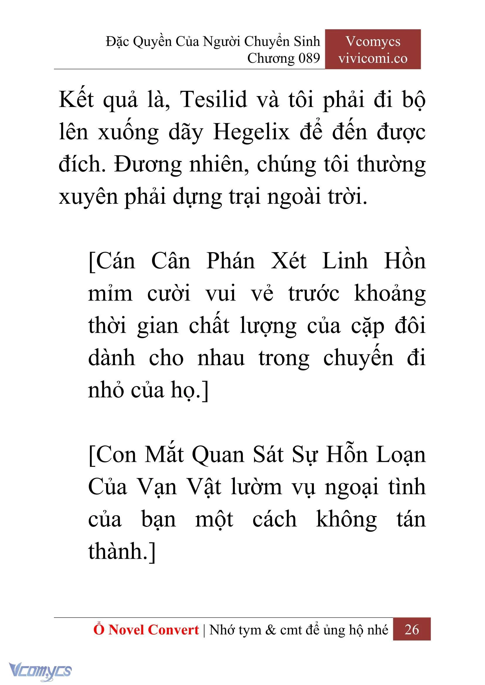 [Novel] Đặc Quyền Của Người Chuyển Sinh Chapter  89 - 28