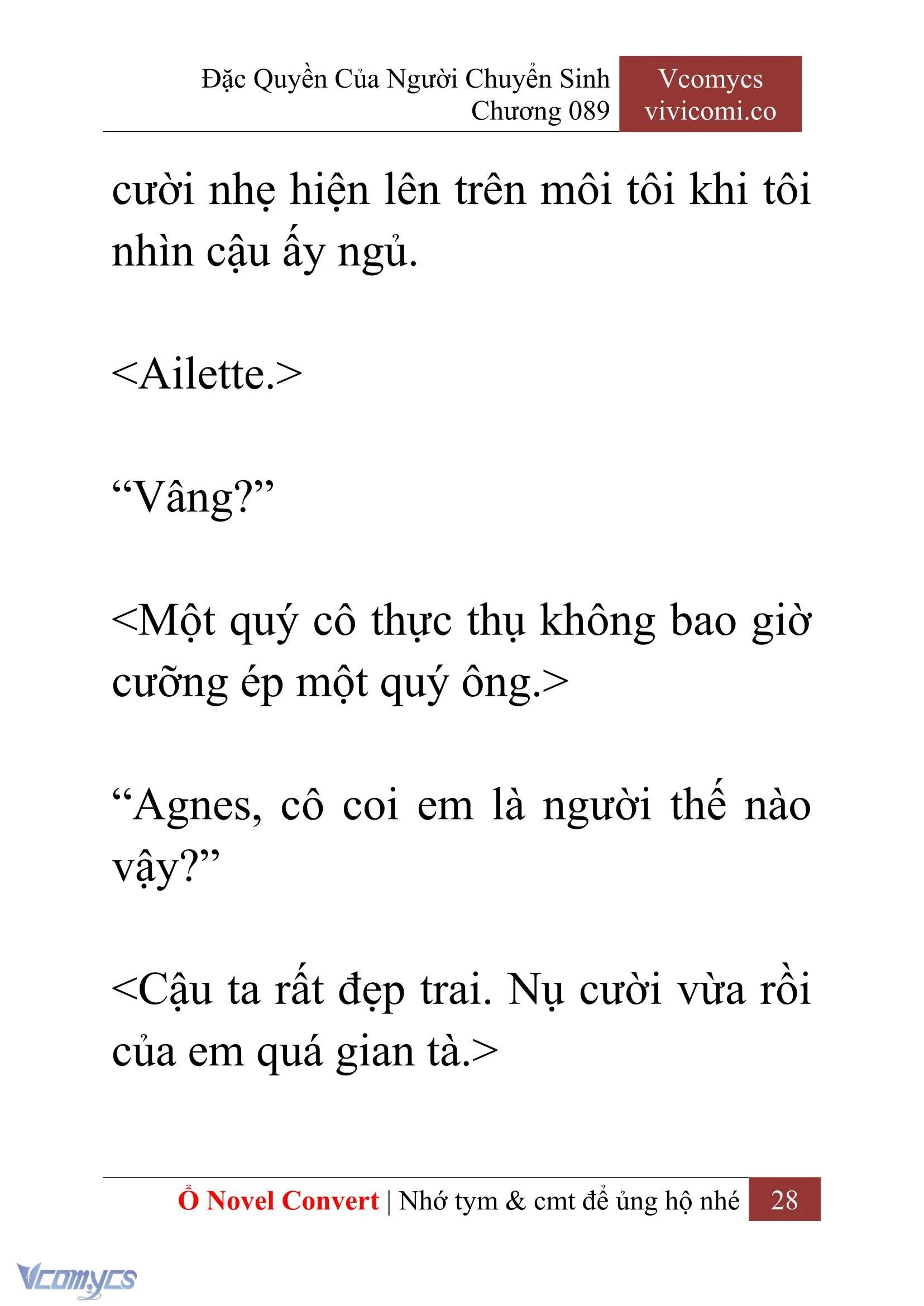 [Novel] Đặc Quyền Của Người Chuyển Sinh Chapter  89 - 30