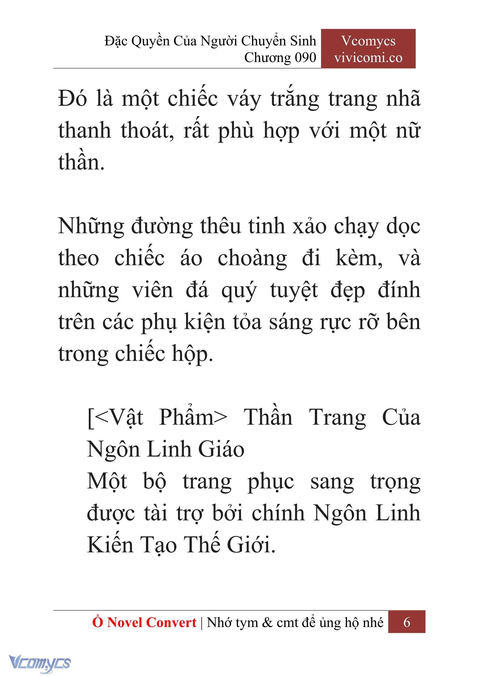 [Novel] Đặc Quyền Của Người Chuyển Sinh Chapter  90 - 8