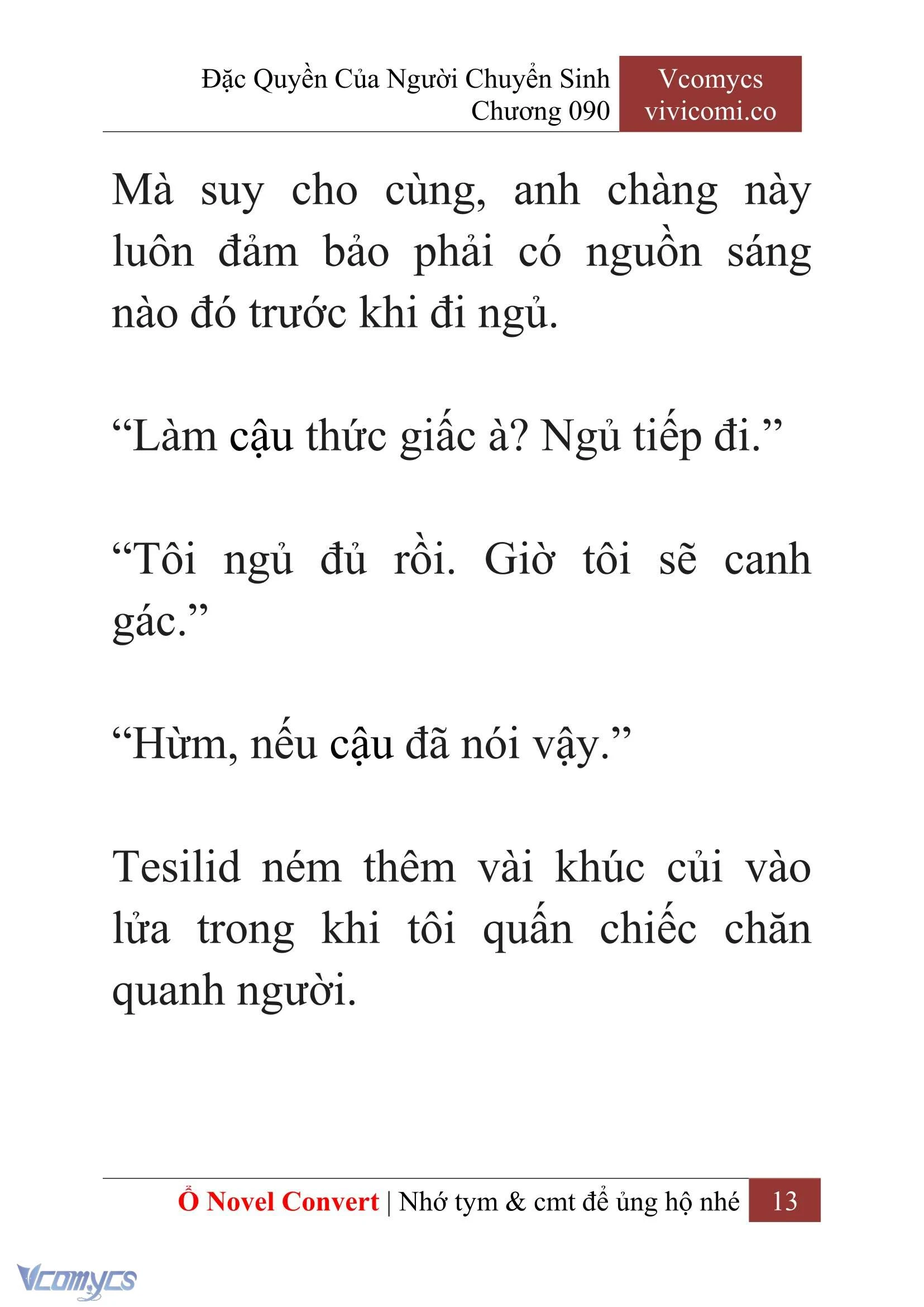 [Novel] Đặc Quyền Của Người Chuyển Sinh Chapter  90 - 15