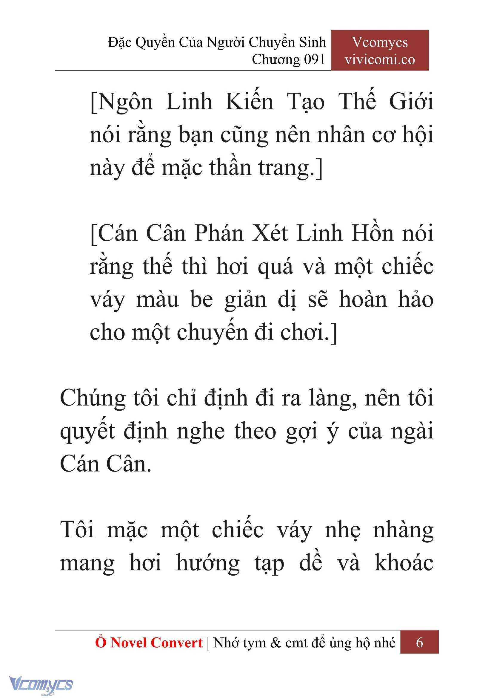 [Novel] Đặc Quyền Của Người Chuyển Sinh Chapter  91 - 8