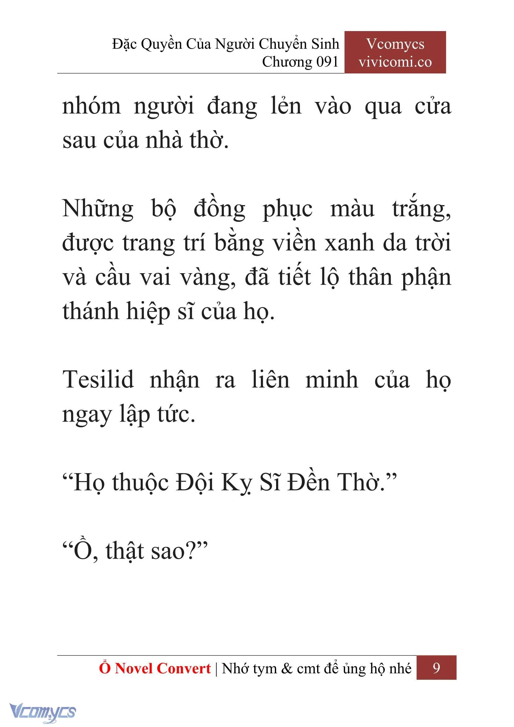 [Novel] Đặc Quyền Của Người Chuyển Sinh Chapter  91 - 11