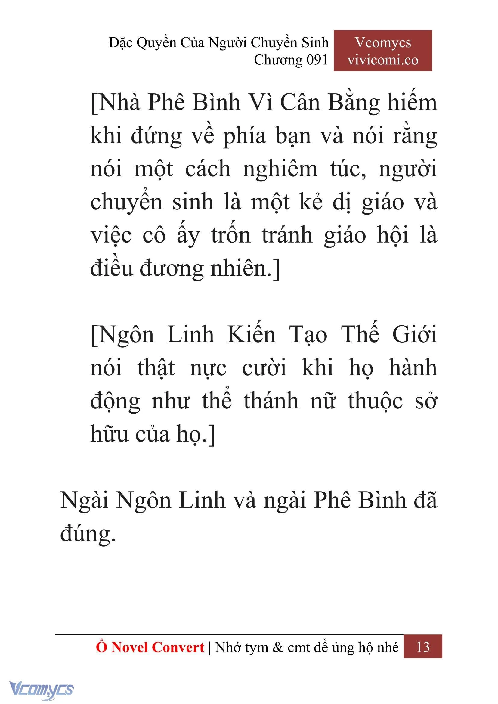 [Novel] Đặc Quyền Của Người Chuyển Sinh Chapter  91 - 15