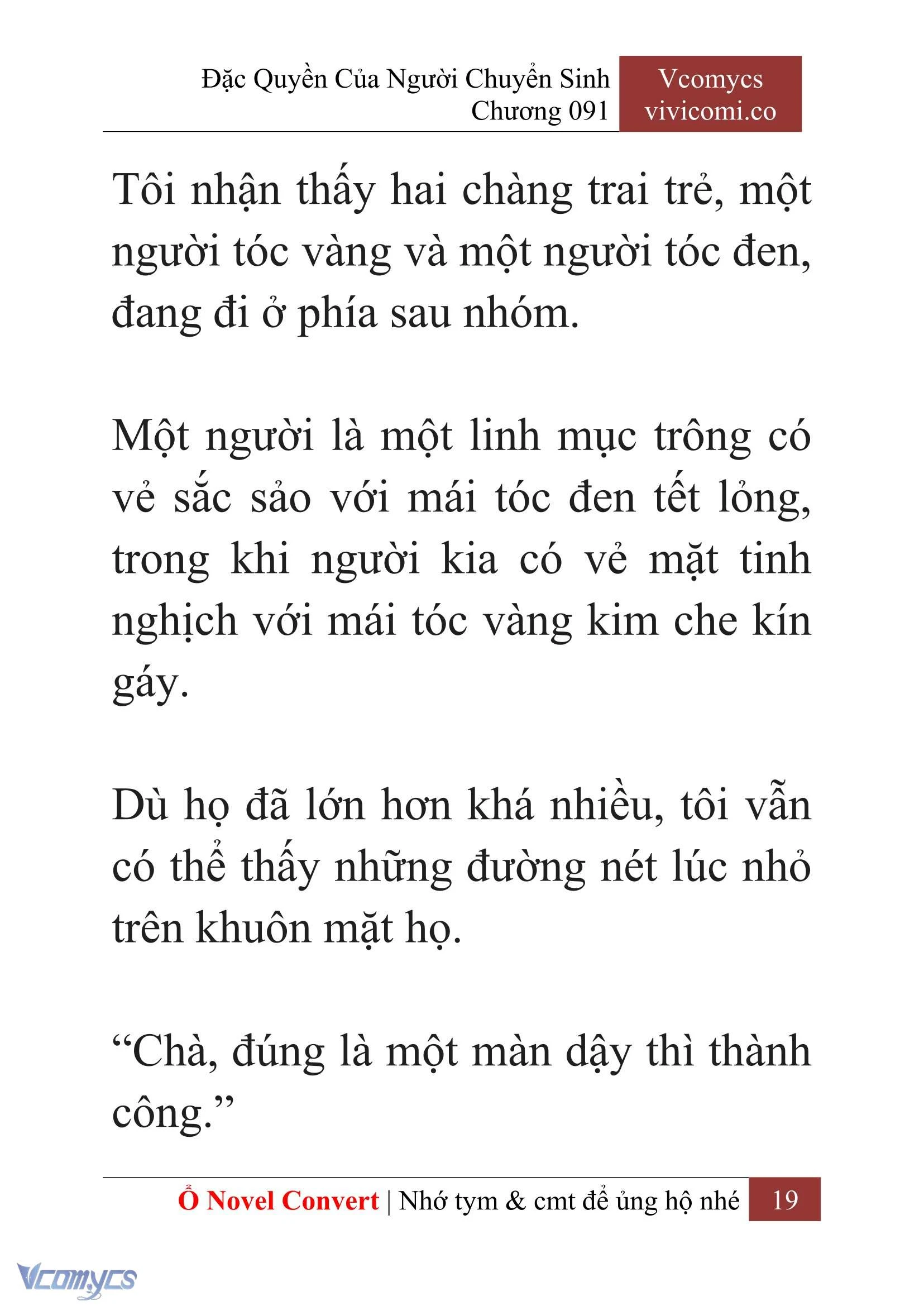 [Novel] Đặc Quyền Của Người Chuyển Sinh Chapter  91 - 21