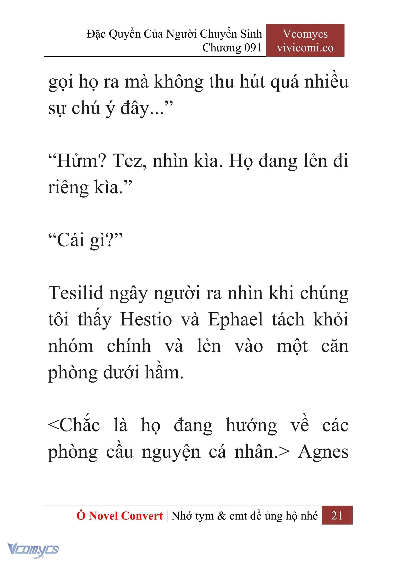 [Novel] Đặc Quyền Của Người Chuyển Sinh Chapter  91 - 23