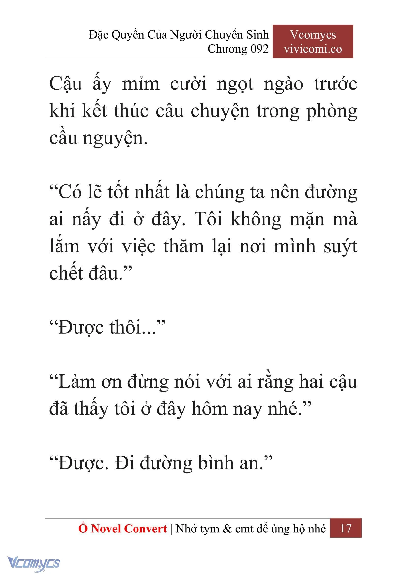 [Novel] Đặc Quyền Của Người Chuyển Sinh Chapter  92 - 19