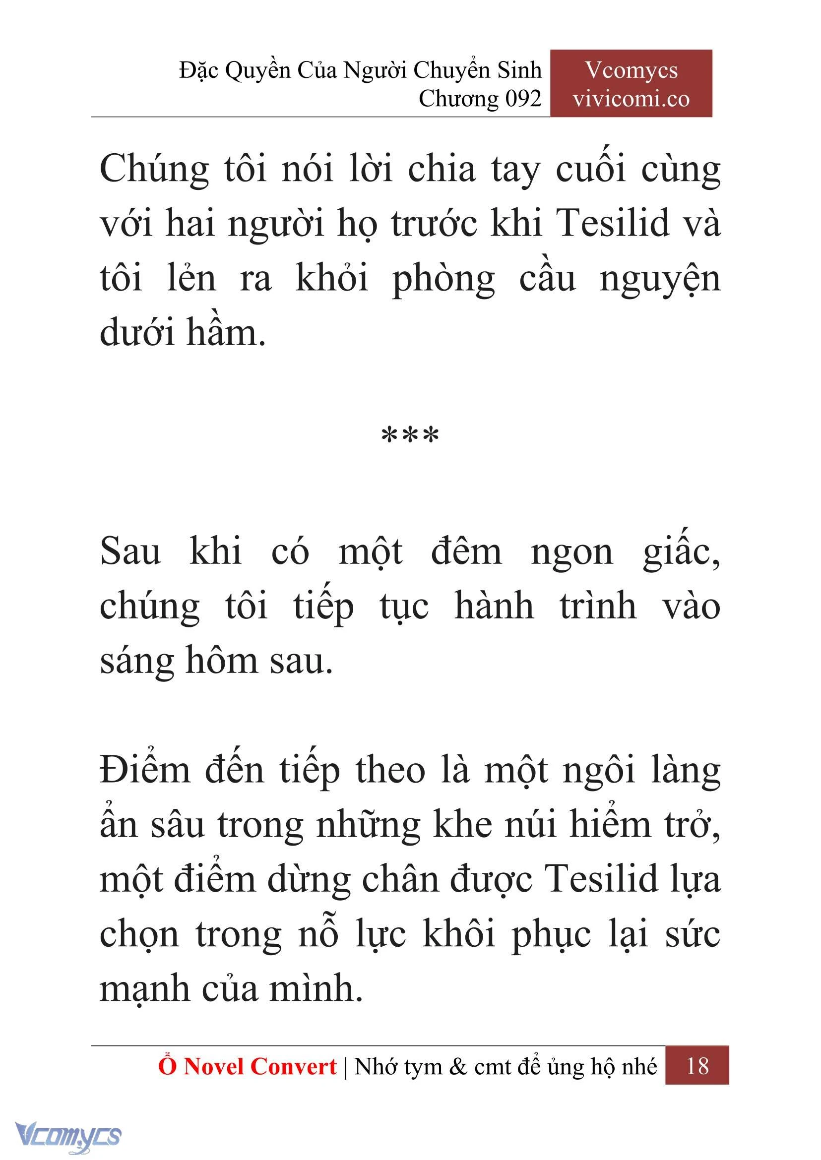 [Novel] Đặc Quyền Của Người Chuyển Sinh Chapter  92 - 20