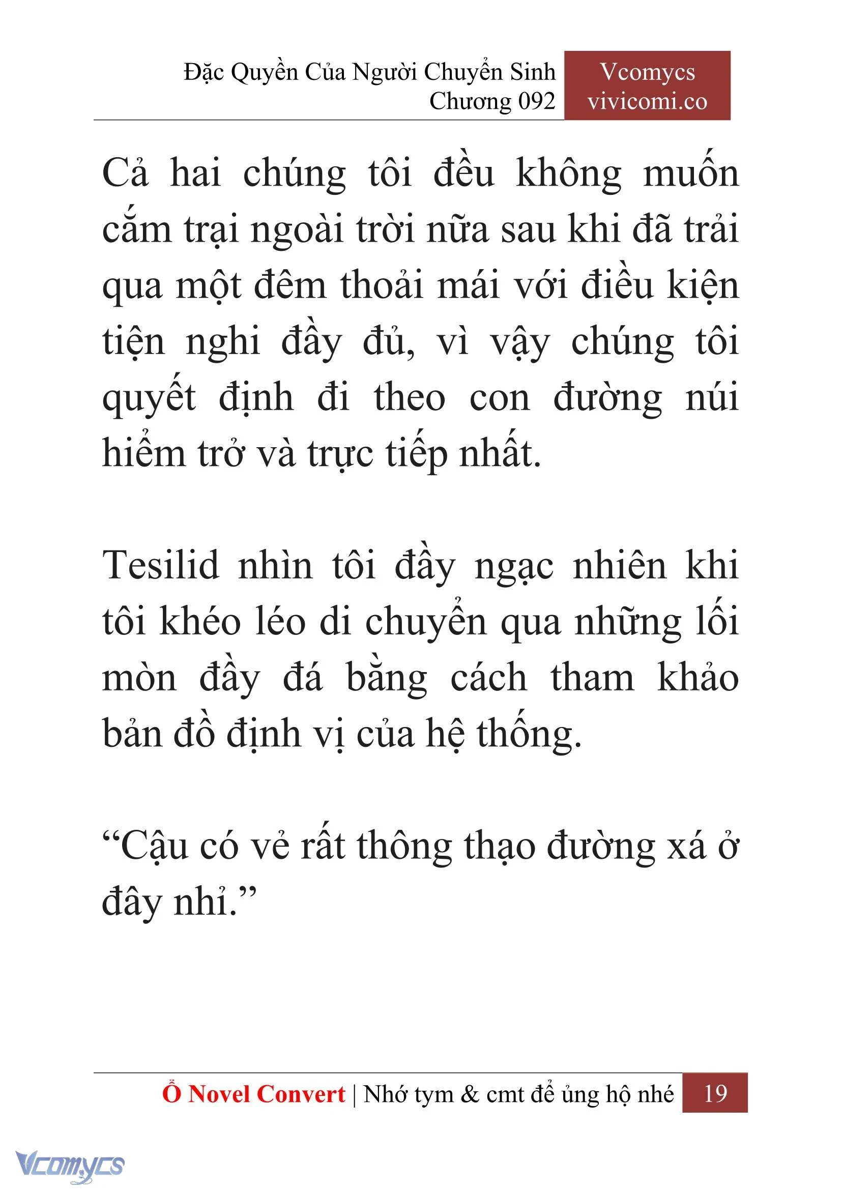 [Novel] Đặc Quyền Của Người Chuyển Sinh Chapter  92 - 21