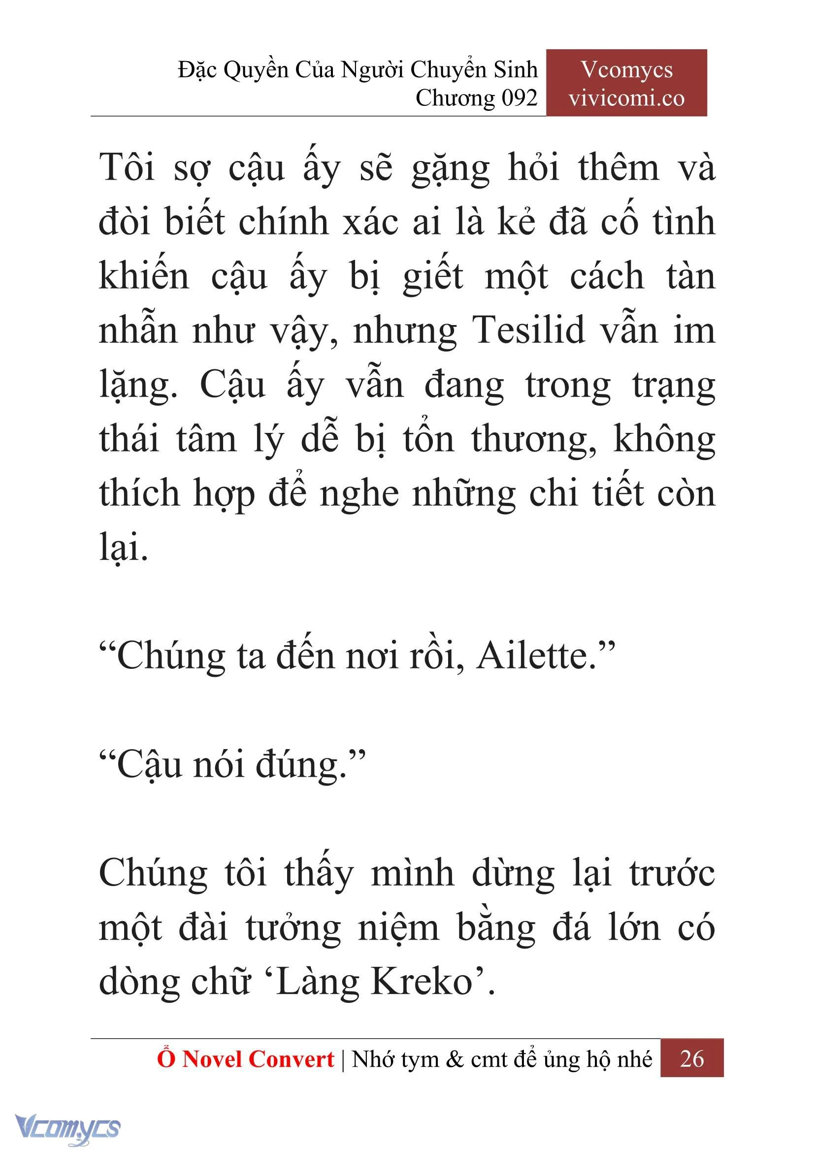 [Novel] Đặc Quyền Của Người Chuyển Sinh Chapter  92 - 28