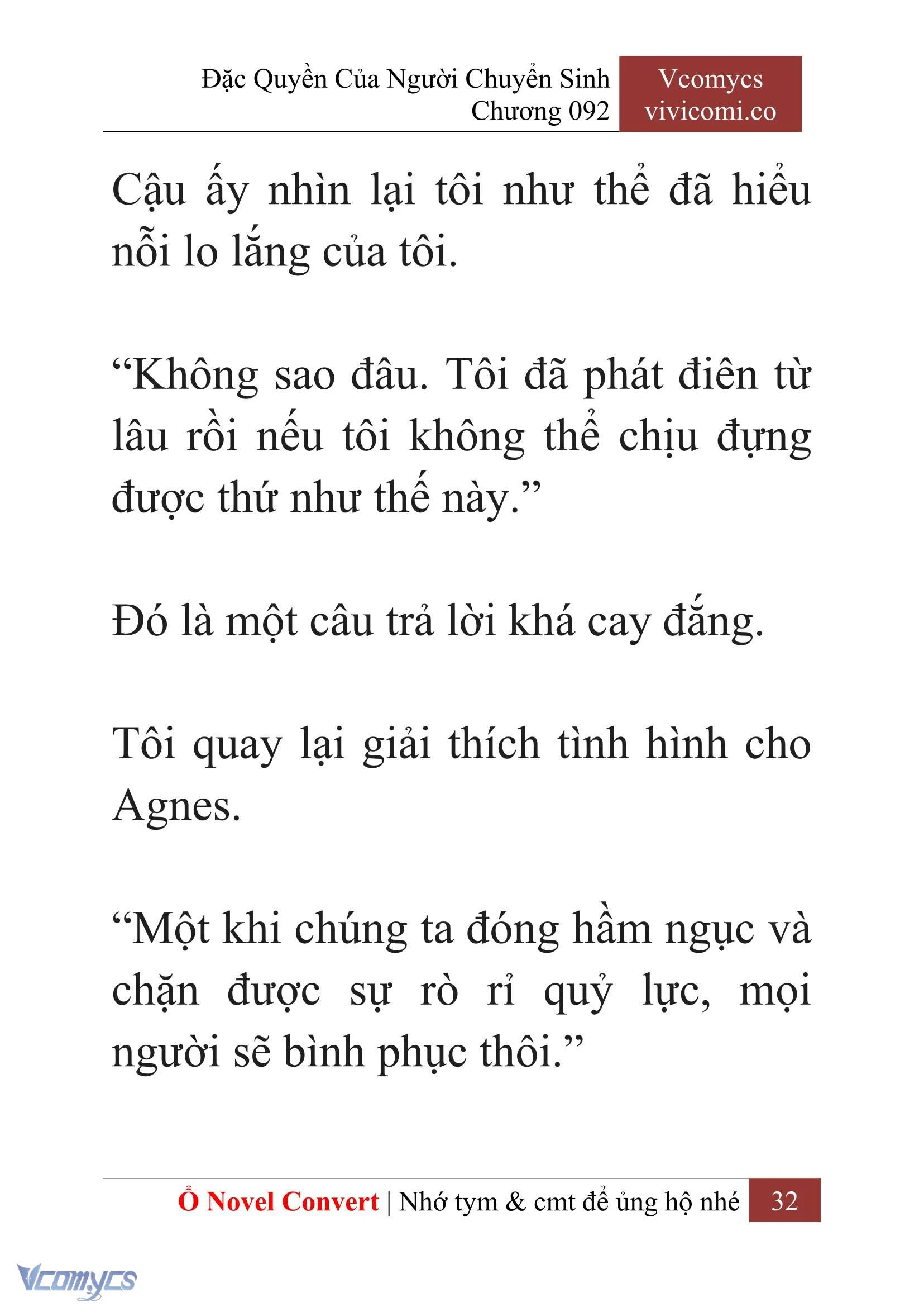 [Novel] Đặc Quyền Của Người Chuyển Sinh Chapter  92 - 34