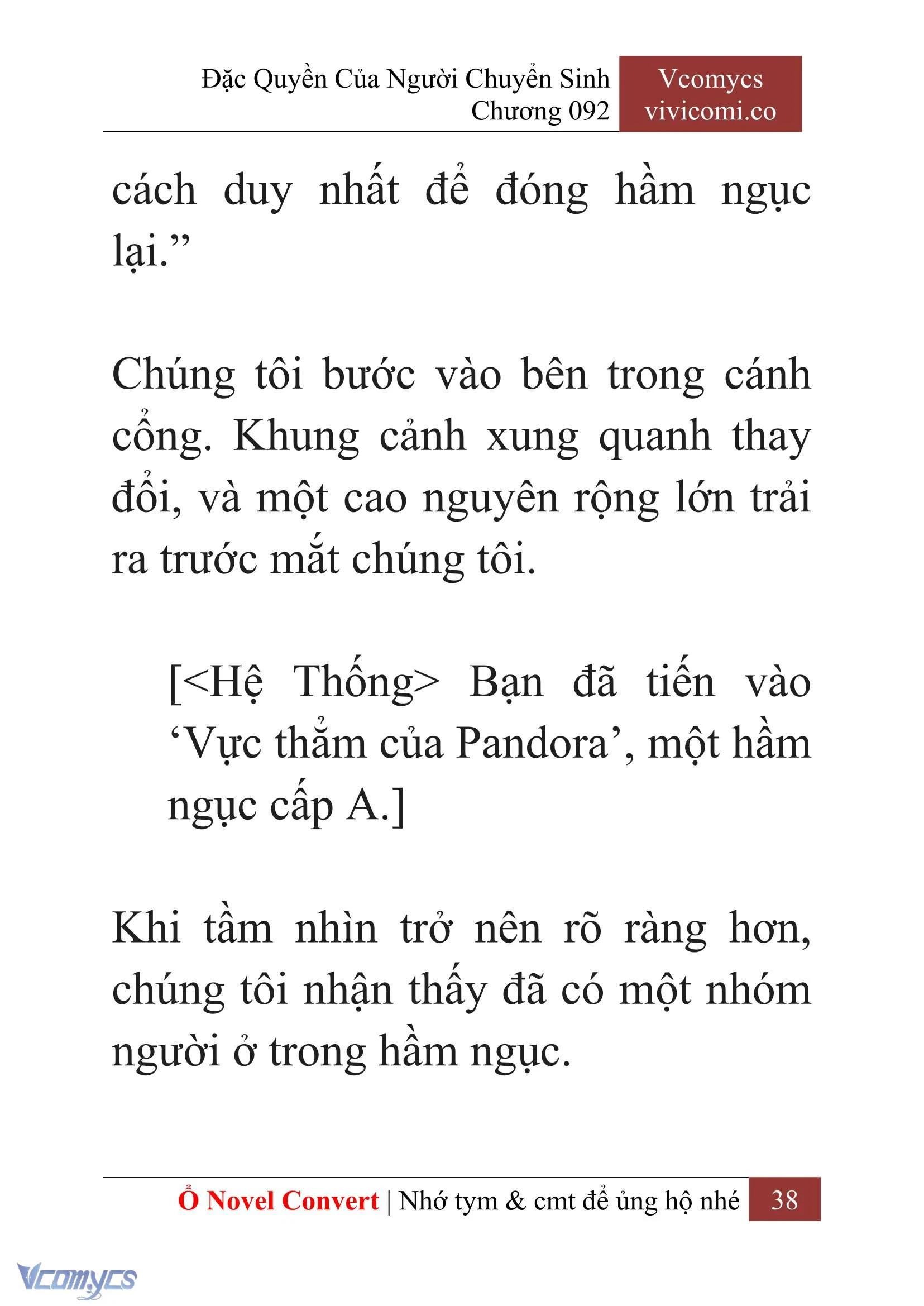 [Novel] Đặc Quyền Của Người Chuyển Sinh Chapter  92 - 40