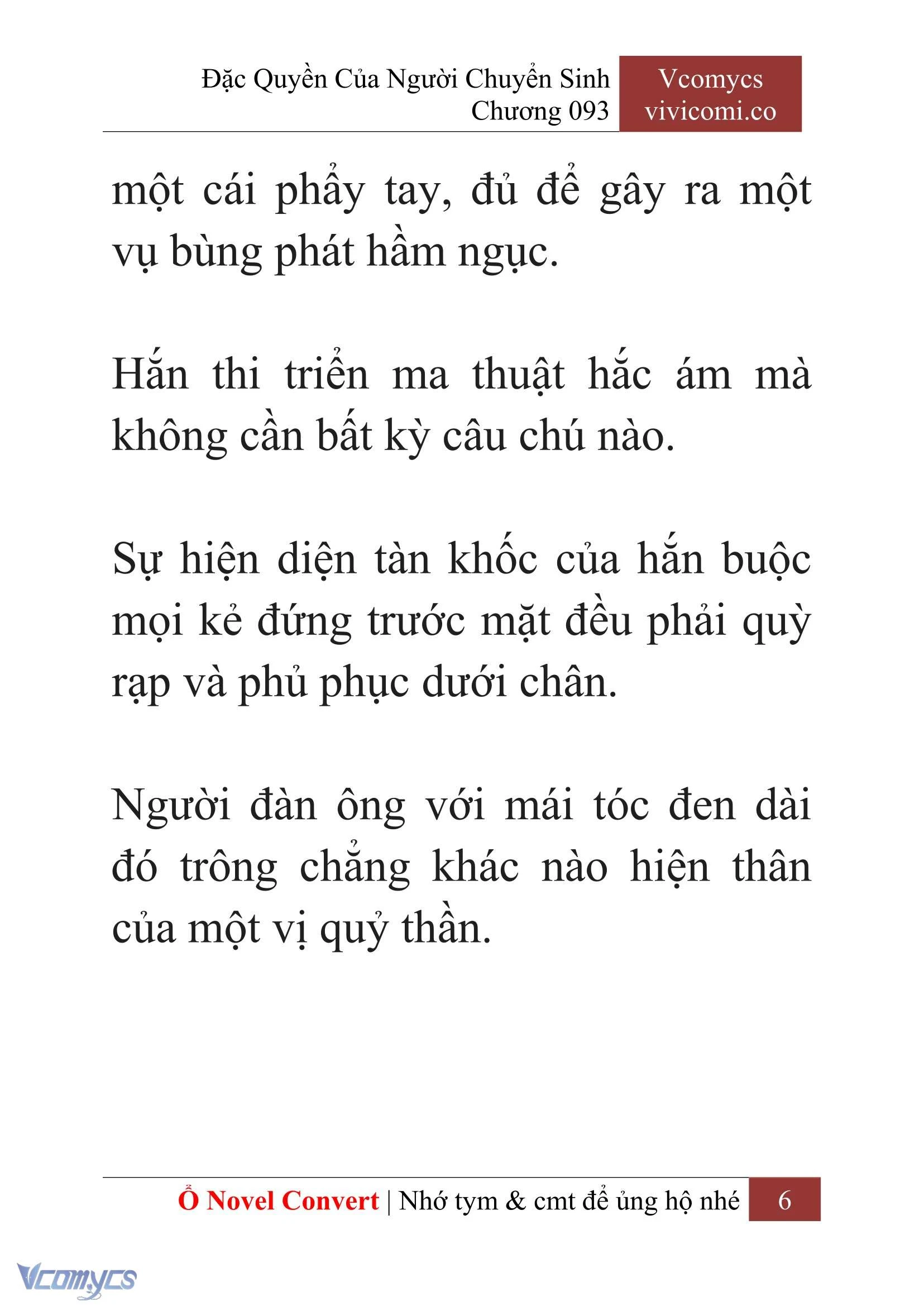 [Novel] Đặc Quyền Của Người Chuyển Sinh Chapter  93 - 8