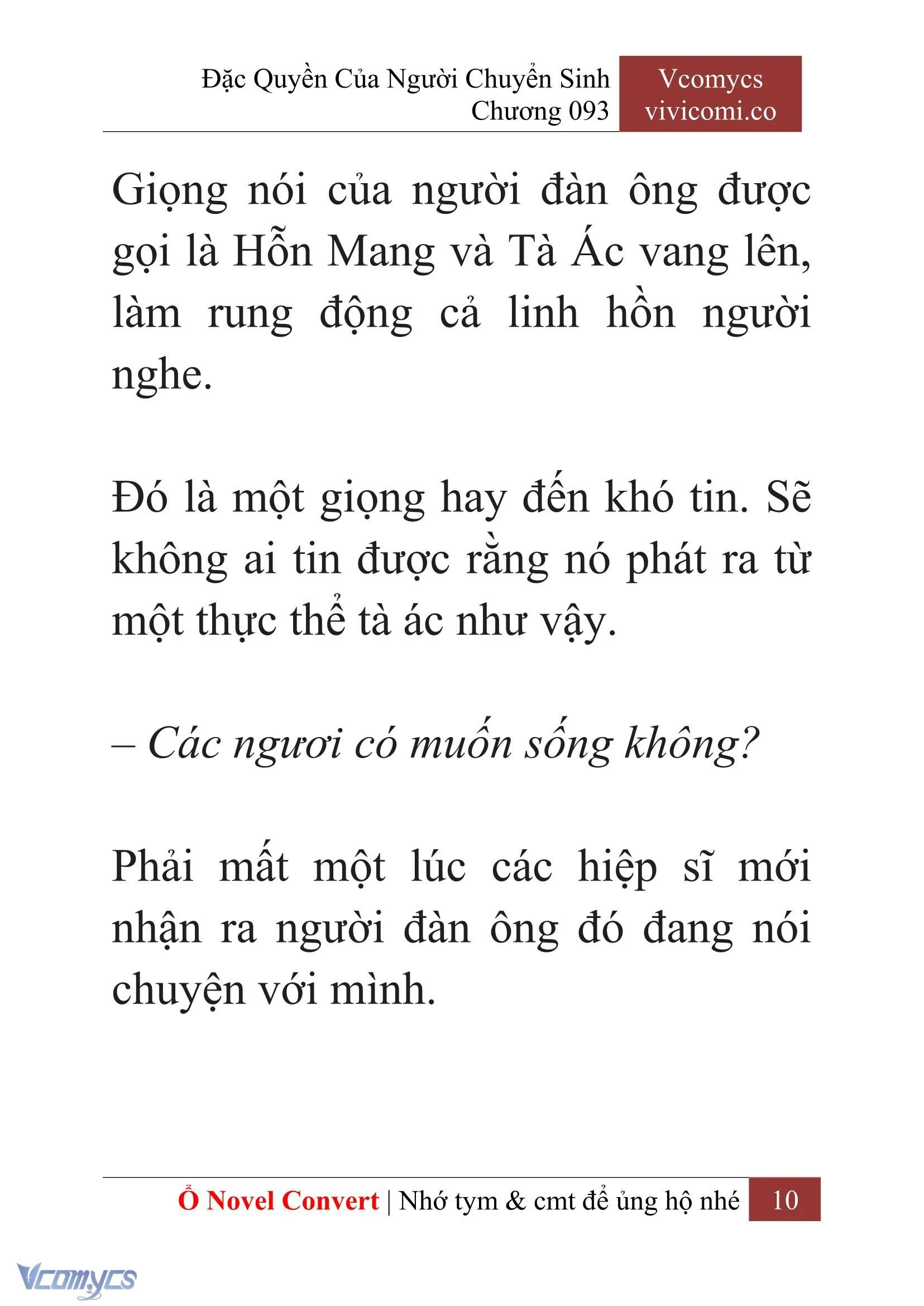 [Novel] Đặc Quyền Của Người Chuyển Sinh Chapter  93 - 12