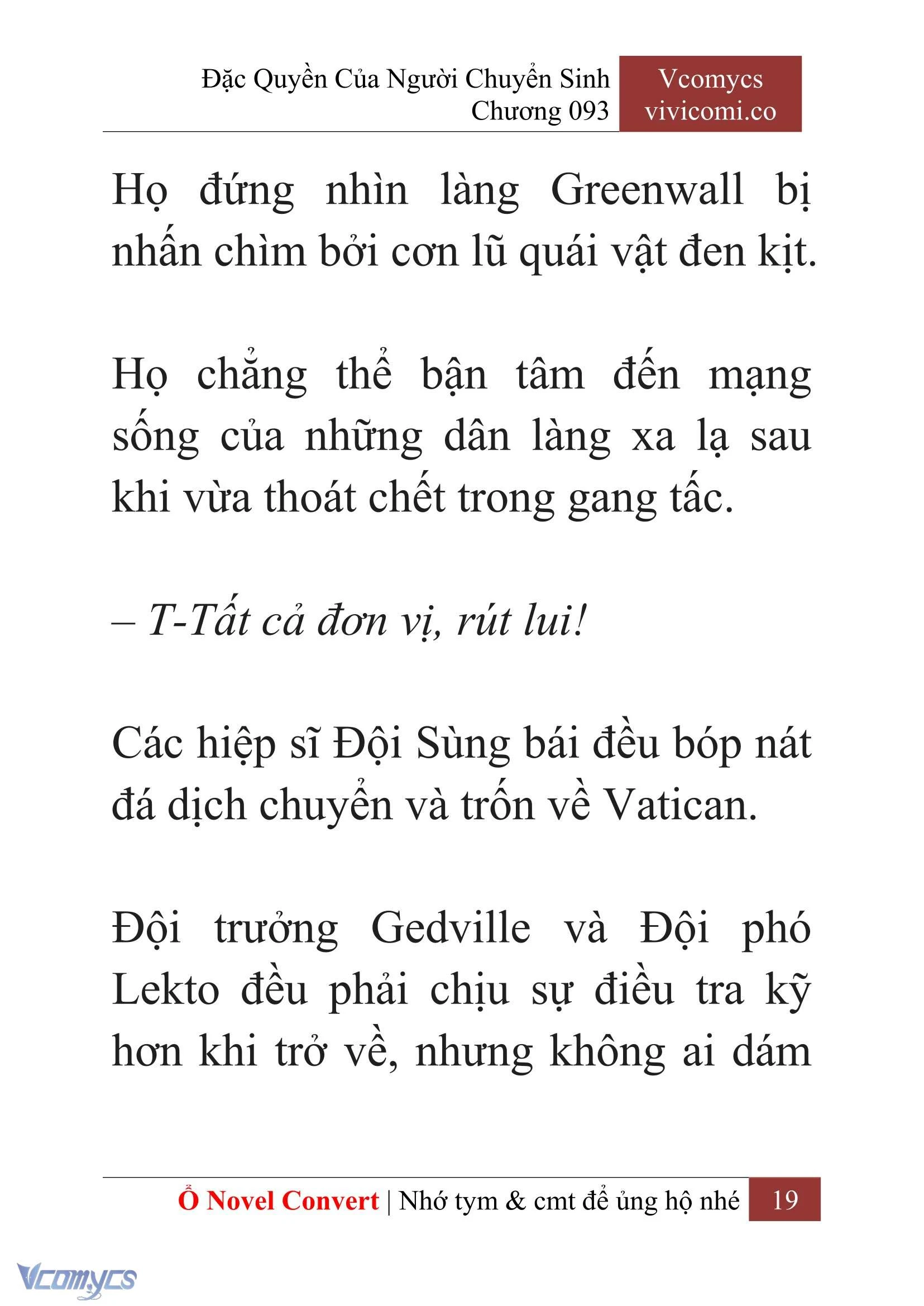 [Novel] Đặc Quyền Của Người Chuyển Sinh Chapter  93 - 21